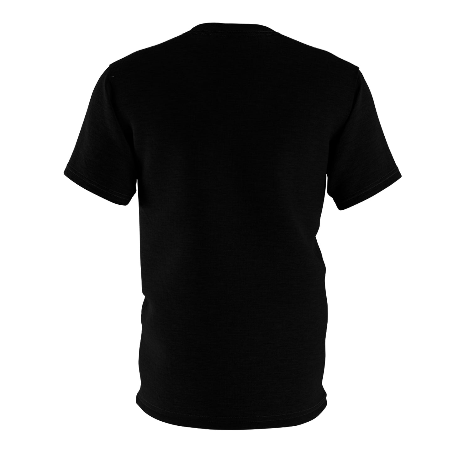 Black Kente Print Unisex Cut & Sew Tee (AOP)