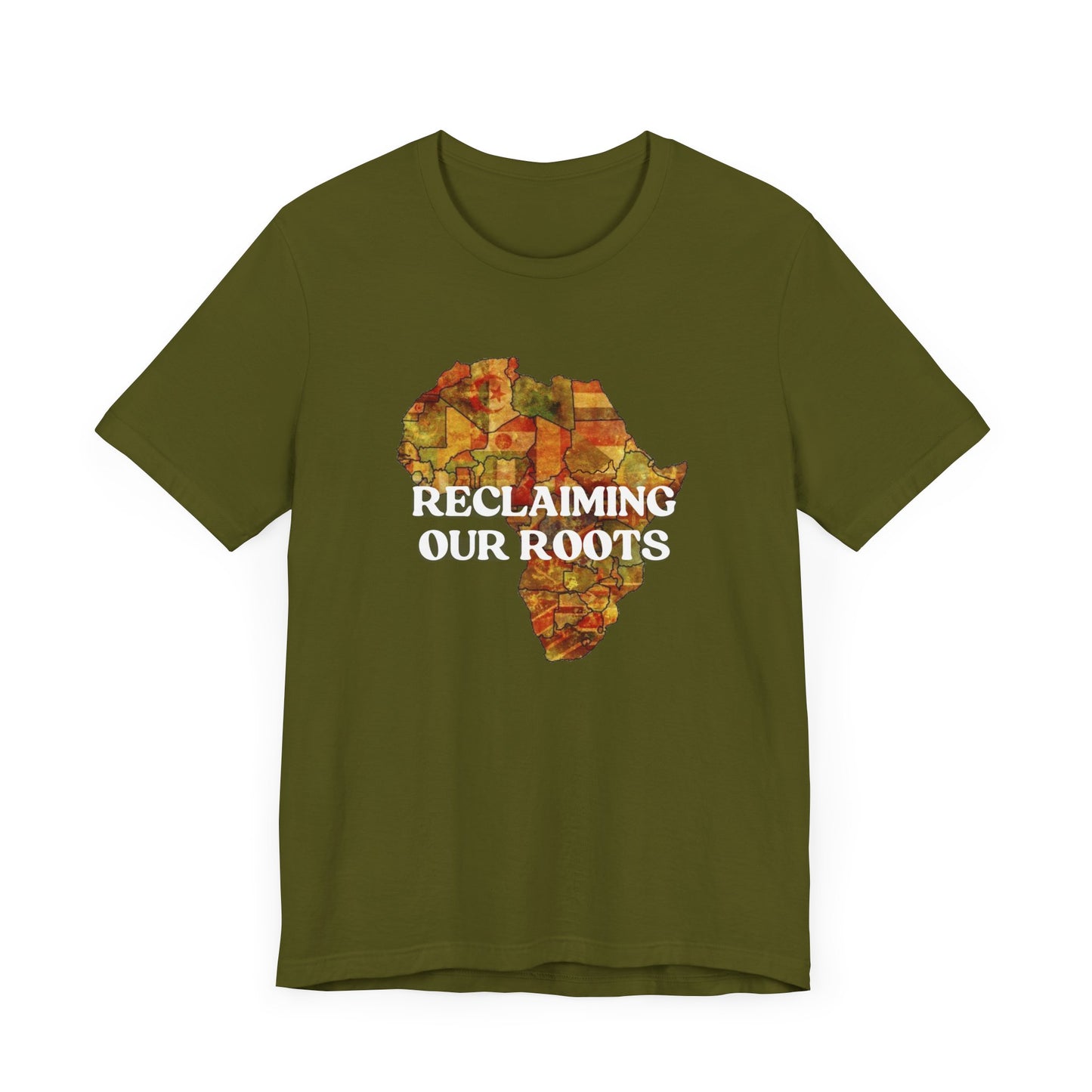Reclaiming Our Roots Unisex Jersey Tee - African Pride T-Shirt