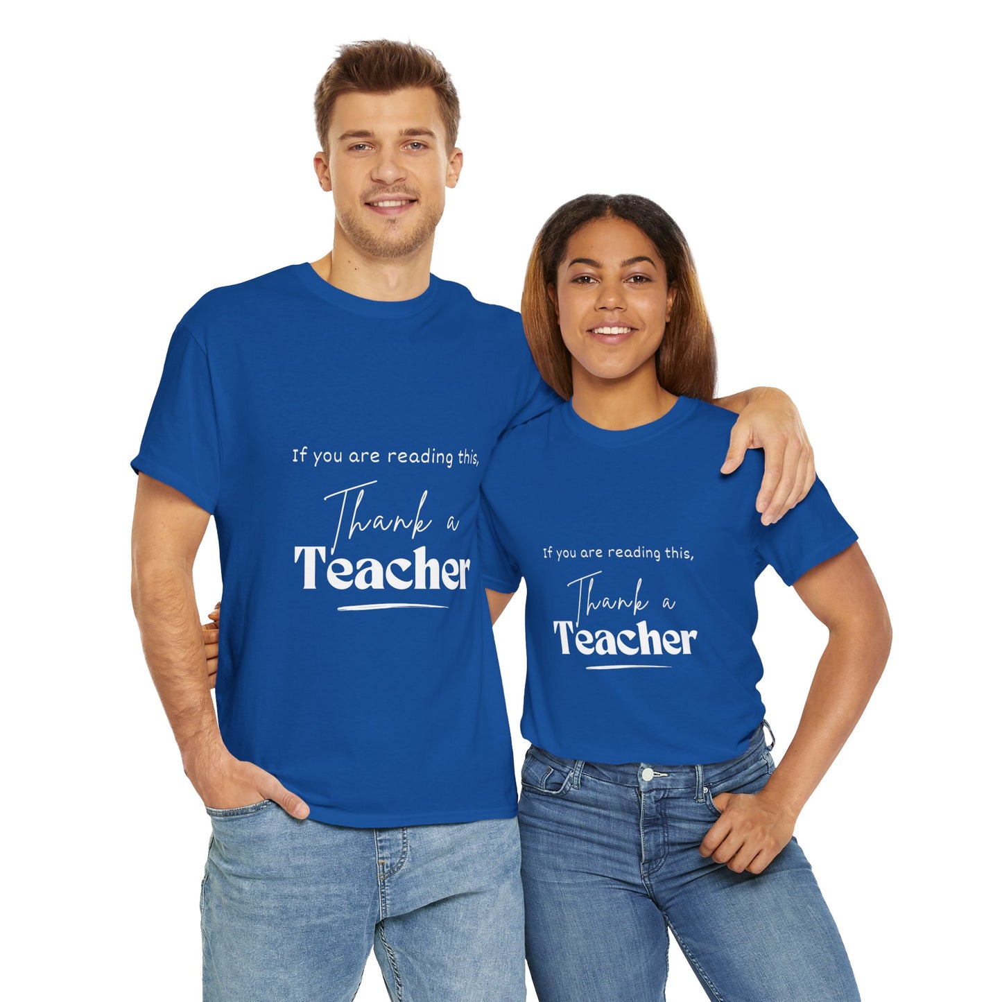 Teacher Series - Thank a Teacher Unisex Heavy Cotton Tee