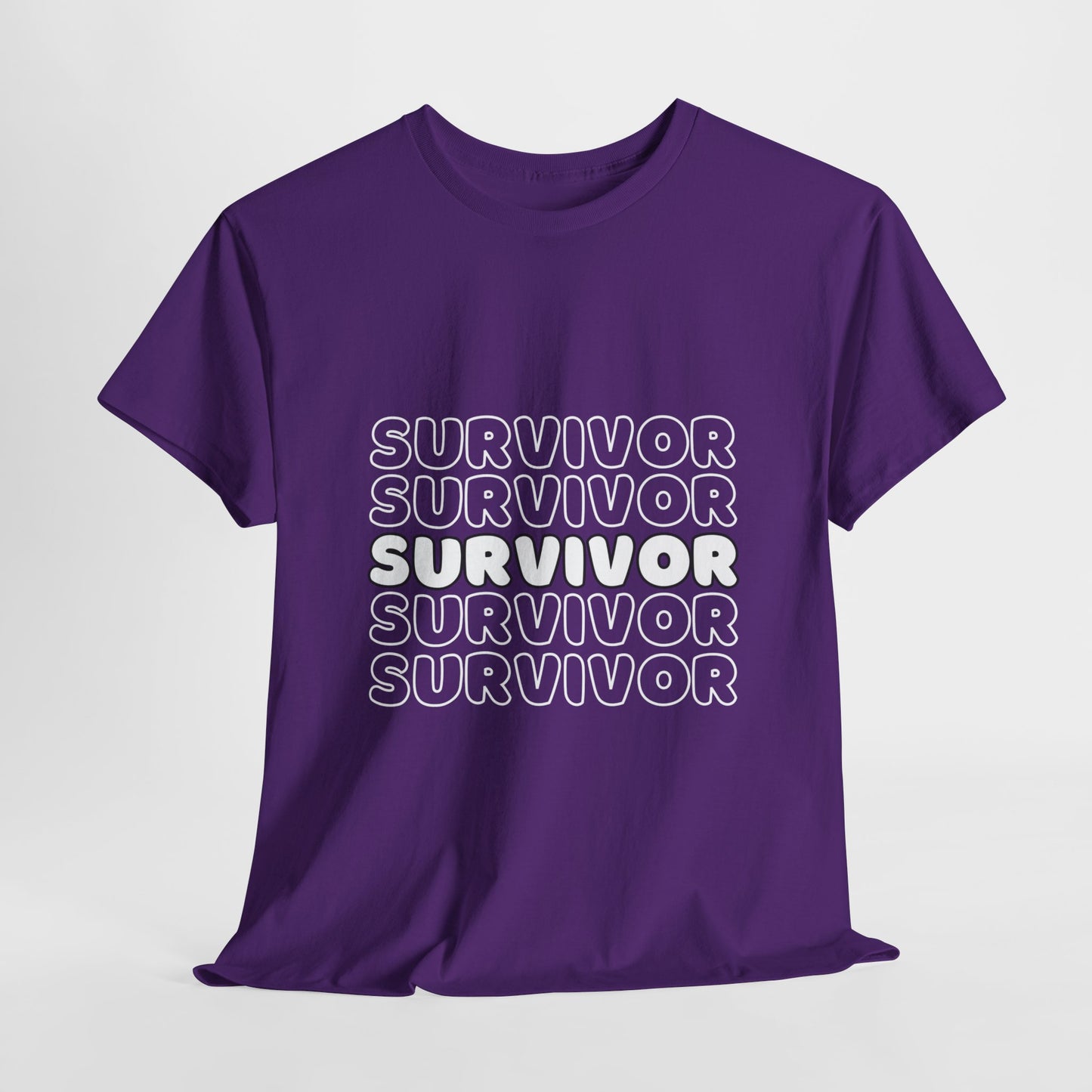 Survivor Unisex Heavy Cotton Tee