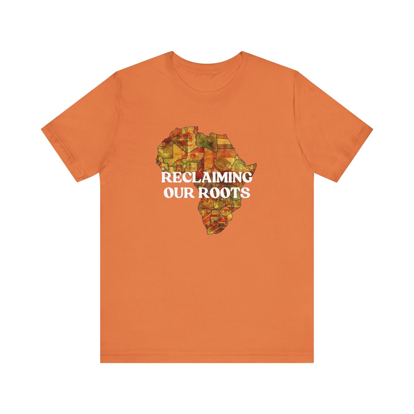 Reclaiming Our Roots Unisex Jersey Tee - African Pride T-Shirt