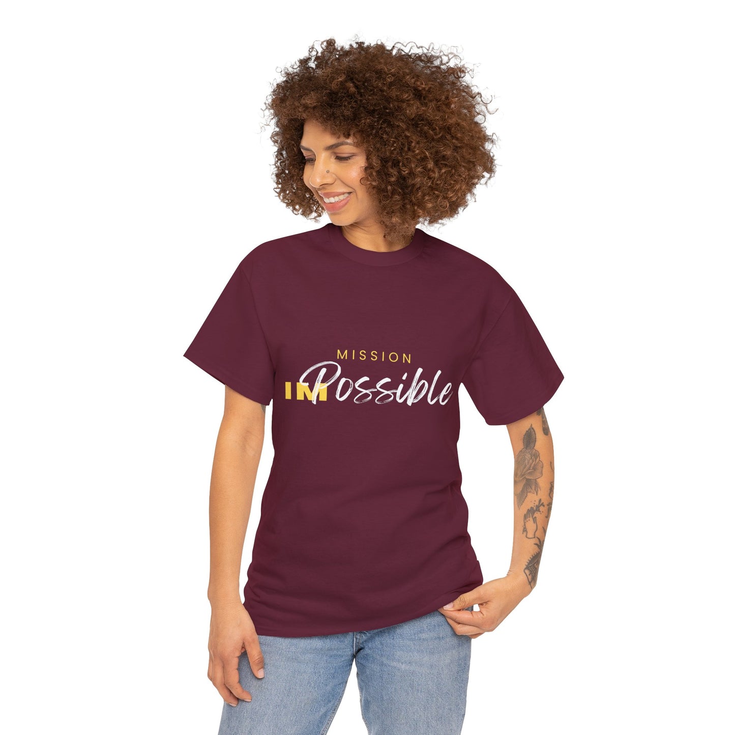 Mission IMPossible Unisex Heavy Cotton Tee