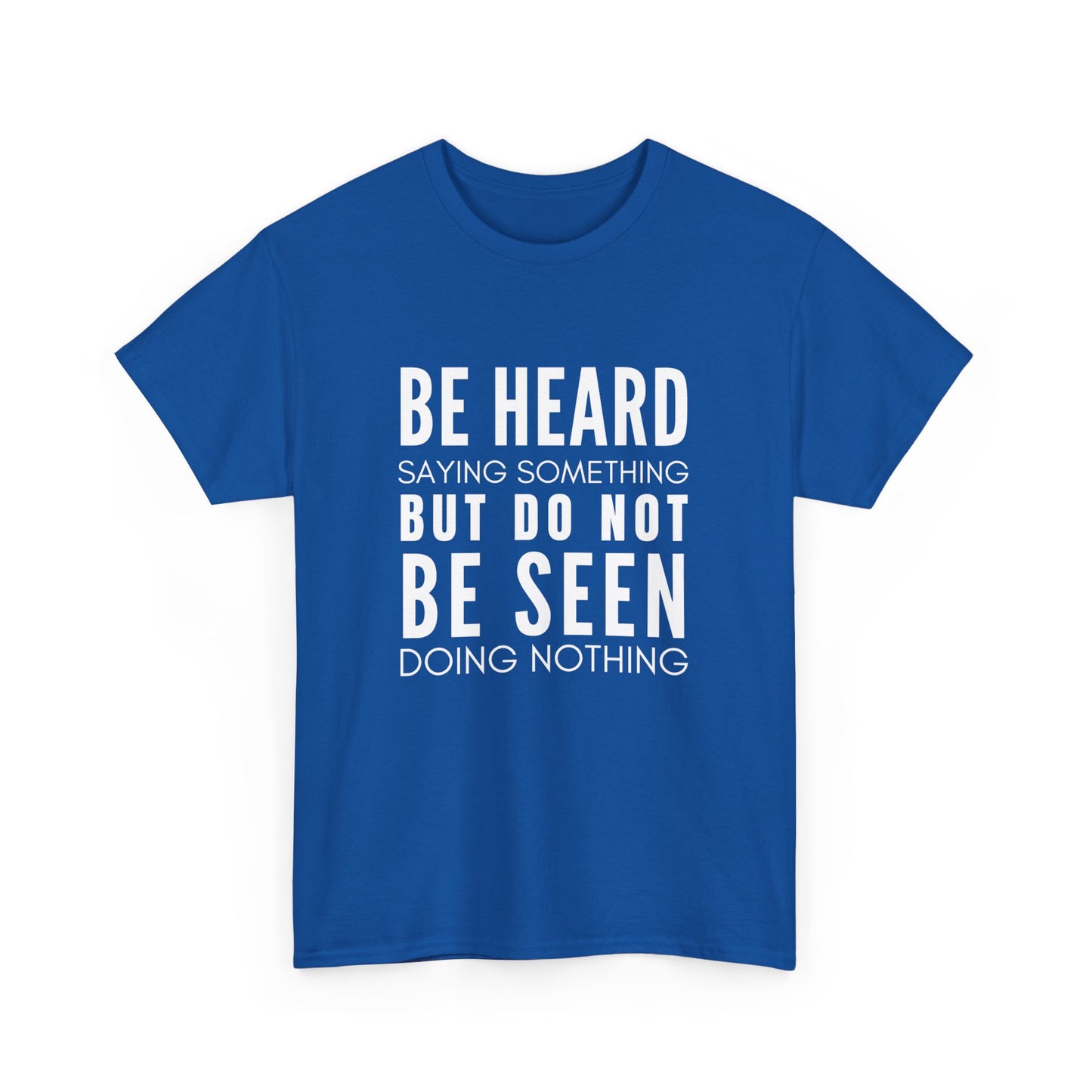 Heard Not Seen Unisex Heavy Cotton Tee