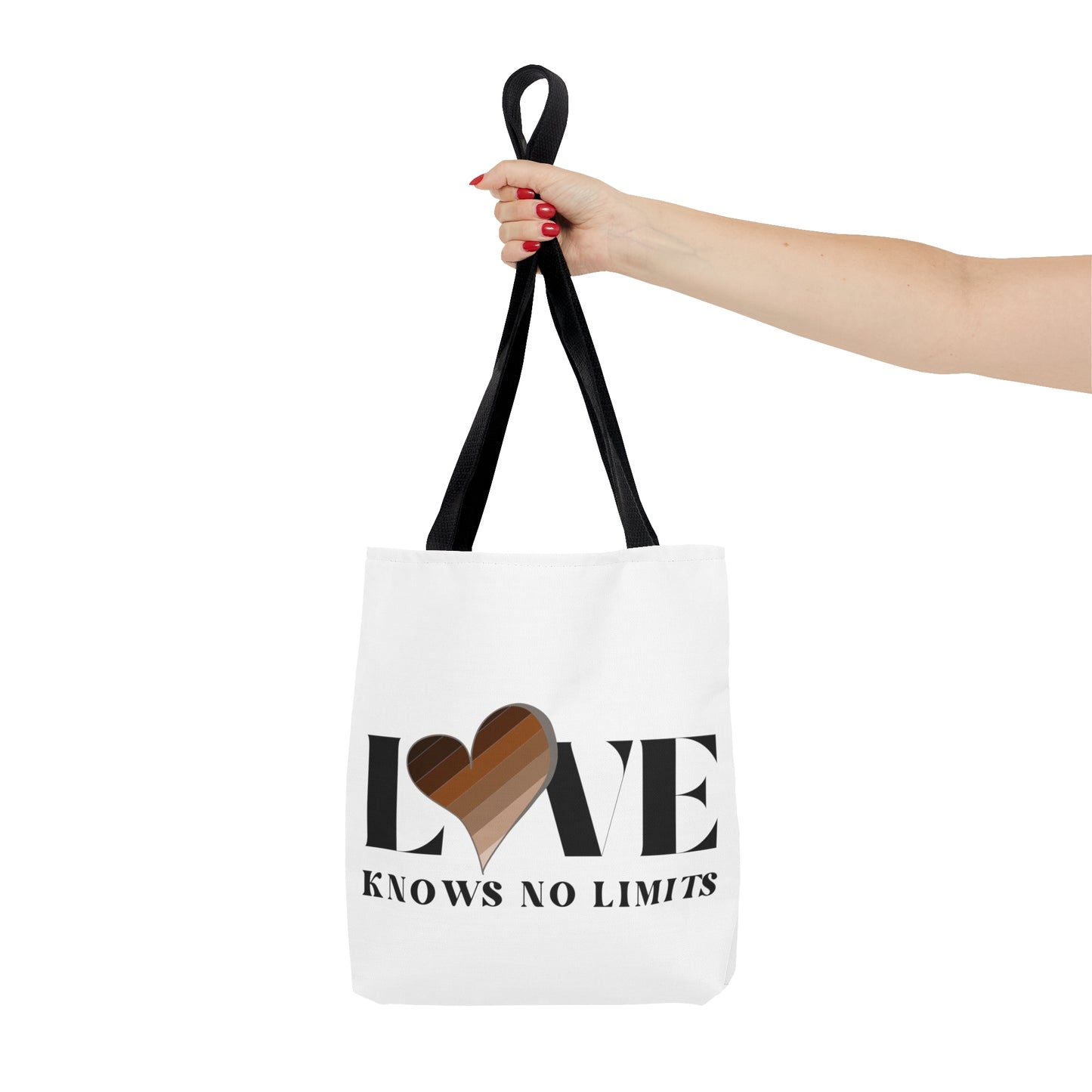 Love Knows No Limits Tote Bag (AOP)