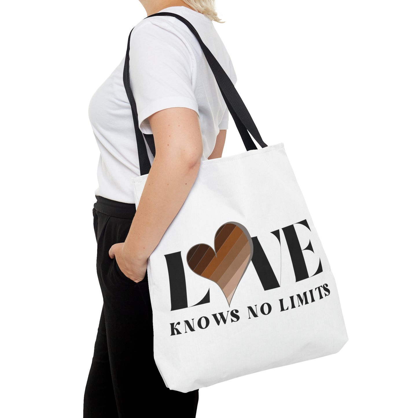 Love Knows No Limits Tote Bag (AOP)