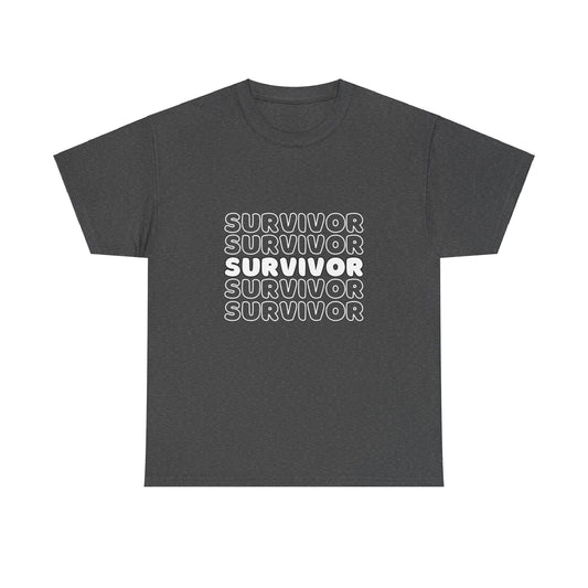 Survivor Unisex Heavy Cotton Tee