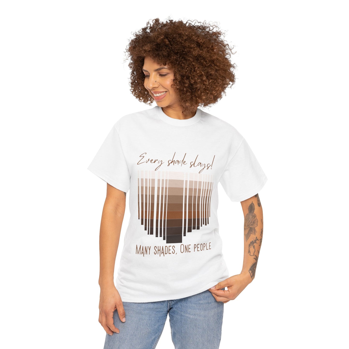 Every Shade Slays Unisex Heavy Cotton Tee