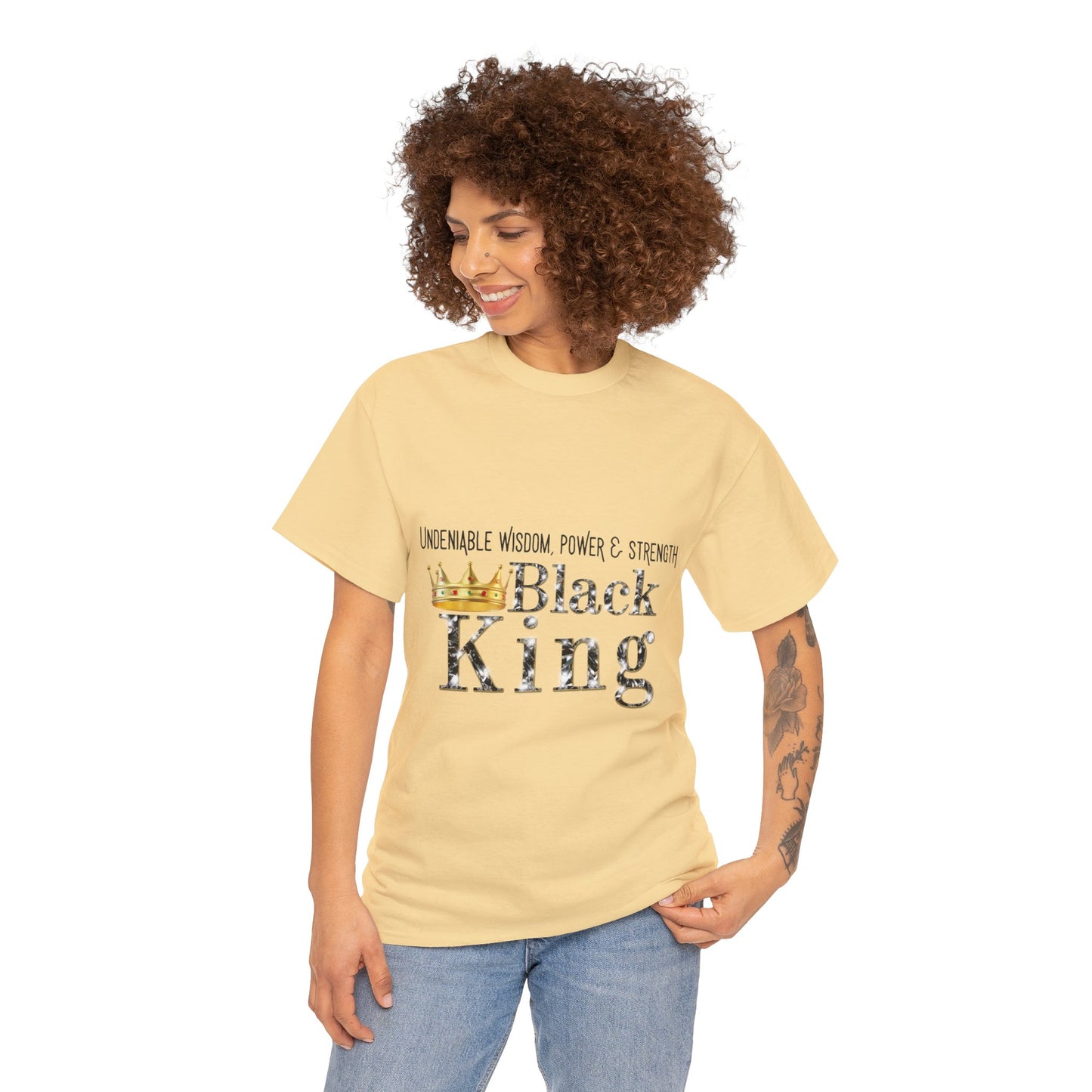 Black Royalty Unisex Heavy Cotton Tee