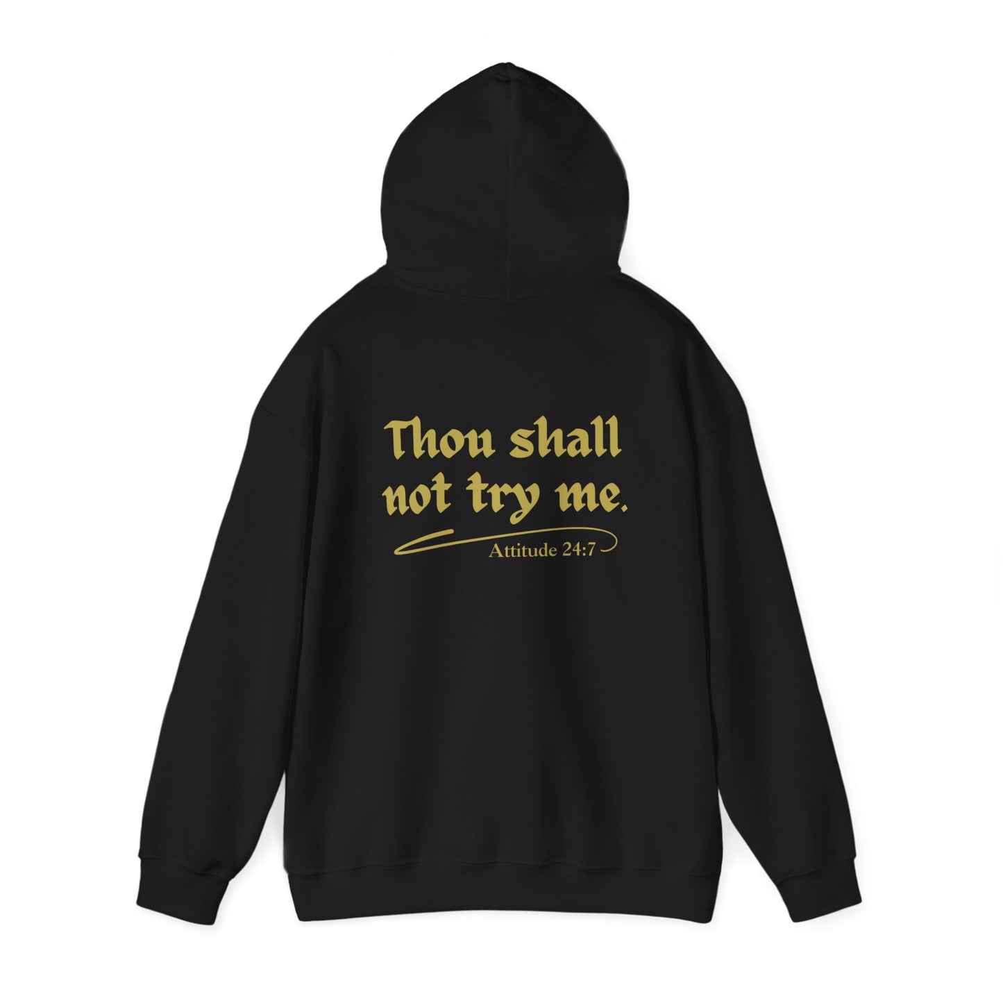 Thou Shall Not Unisex Heavy Blend™ Hooded Sweatshirt