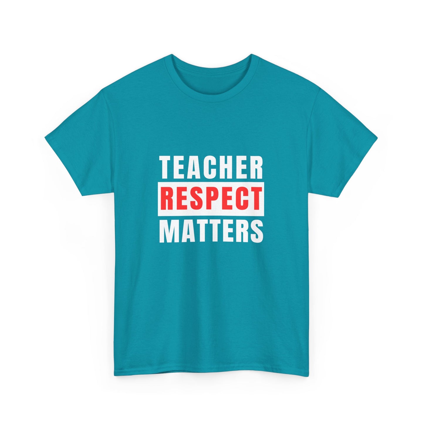 Teachers Matter Unisex Heavy Cotton Tee