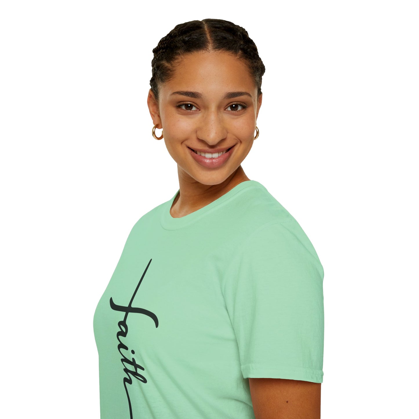 Faith Cross Unisex Softstyle T-Shirt
