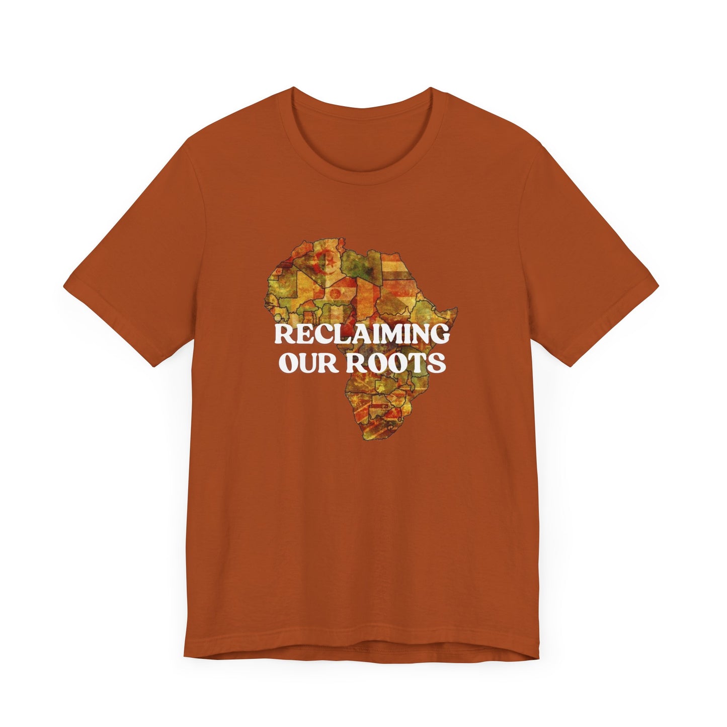 Reclaiming Our Roots Unisex Jersey Tee - African Pride T-Shirt