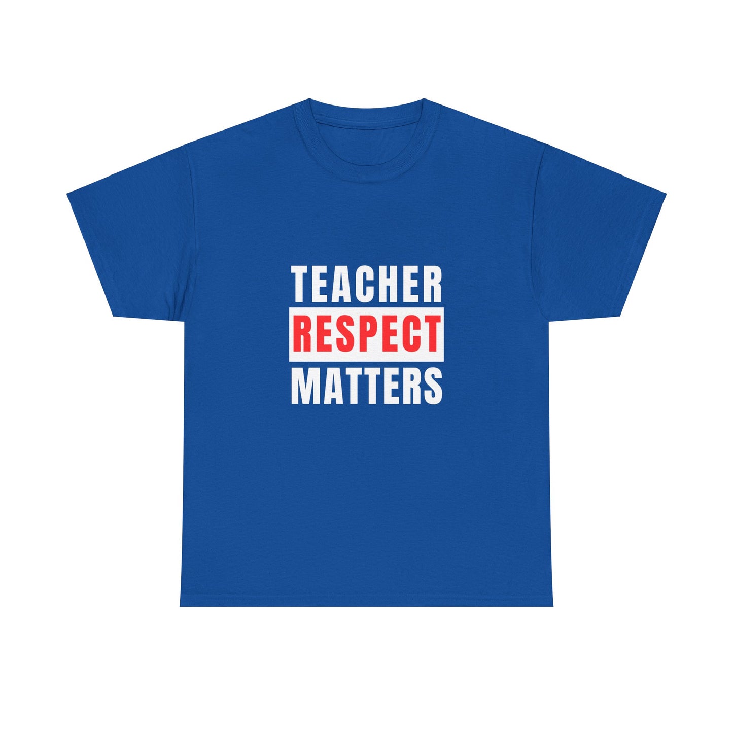 Teachers Matter Unisex Heavy Cotton Tee