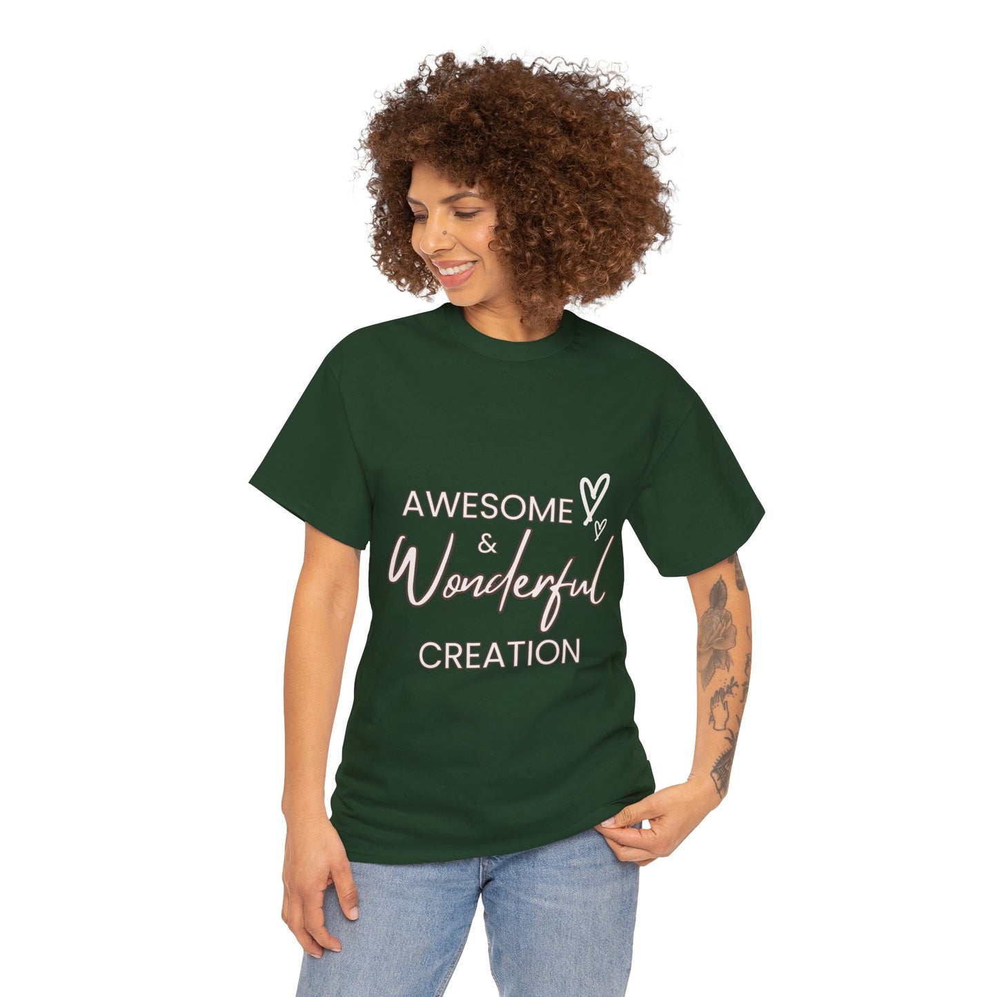 Awesome & Wonderful Unisex Heavy Cotton Tee