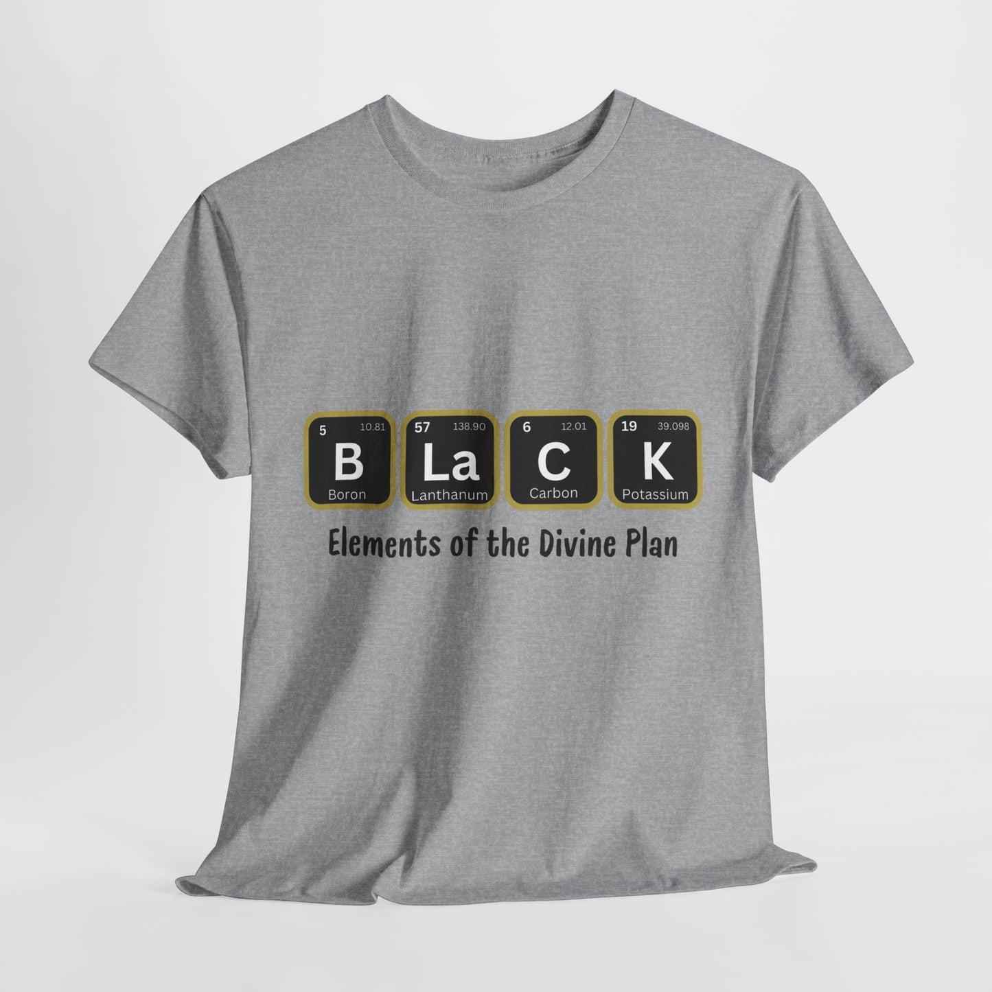 BLACK Element Unisex Heavy Cotton Tee