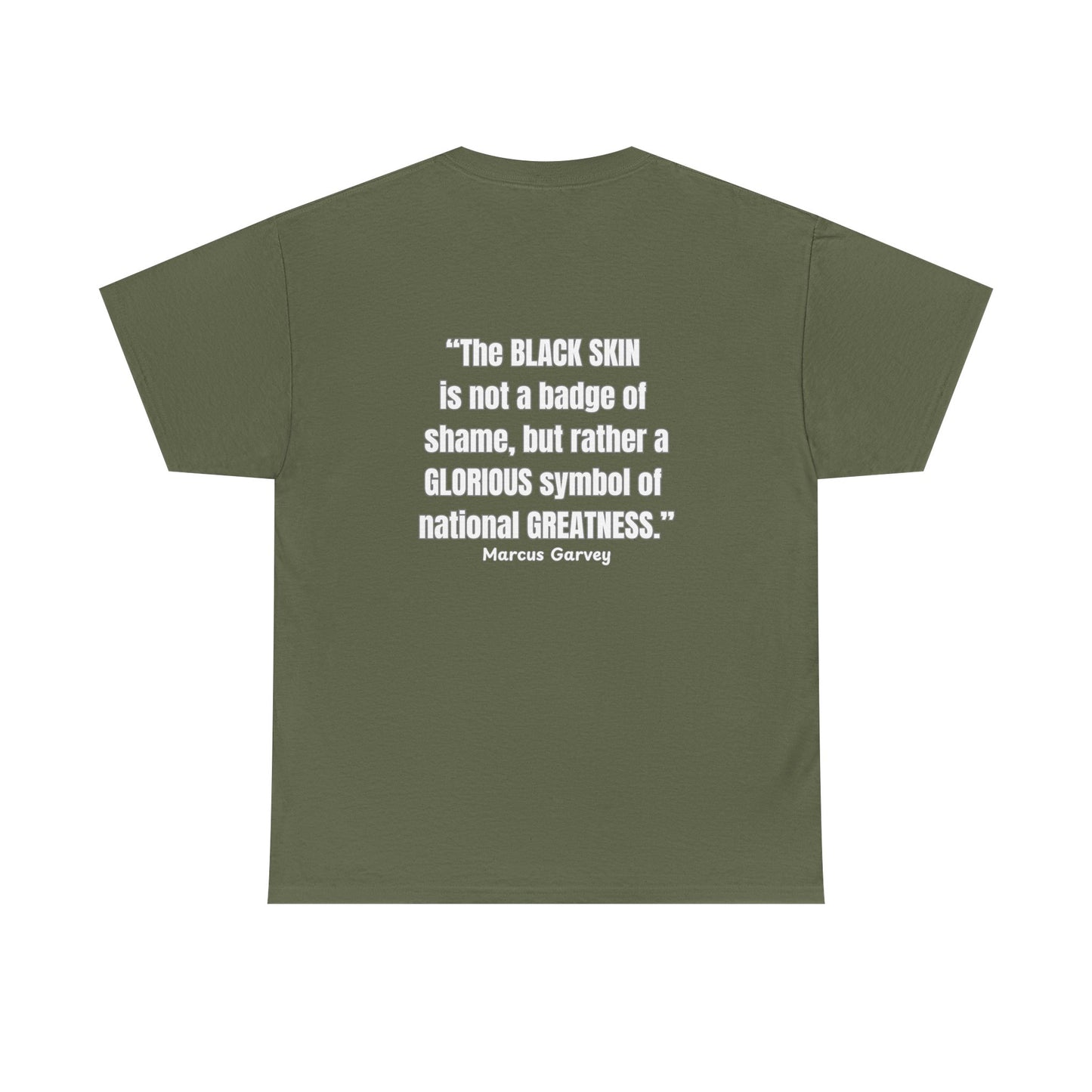 Words Have Power (Garvey) - Unisex Heavy Cotton Tee