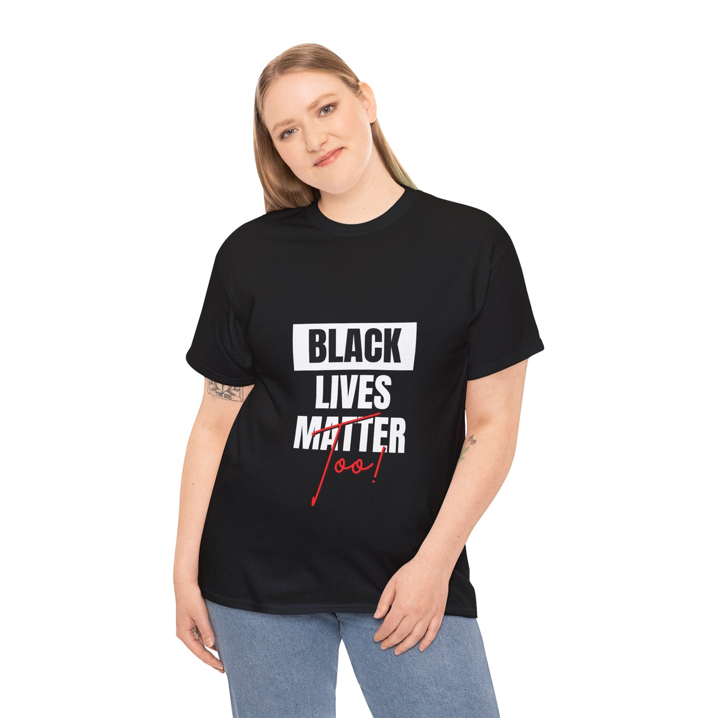 Black Lives Matter Unisex Heavy Cotton Tee