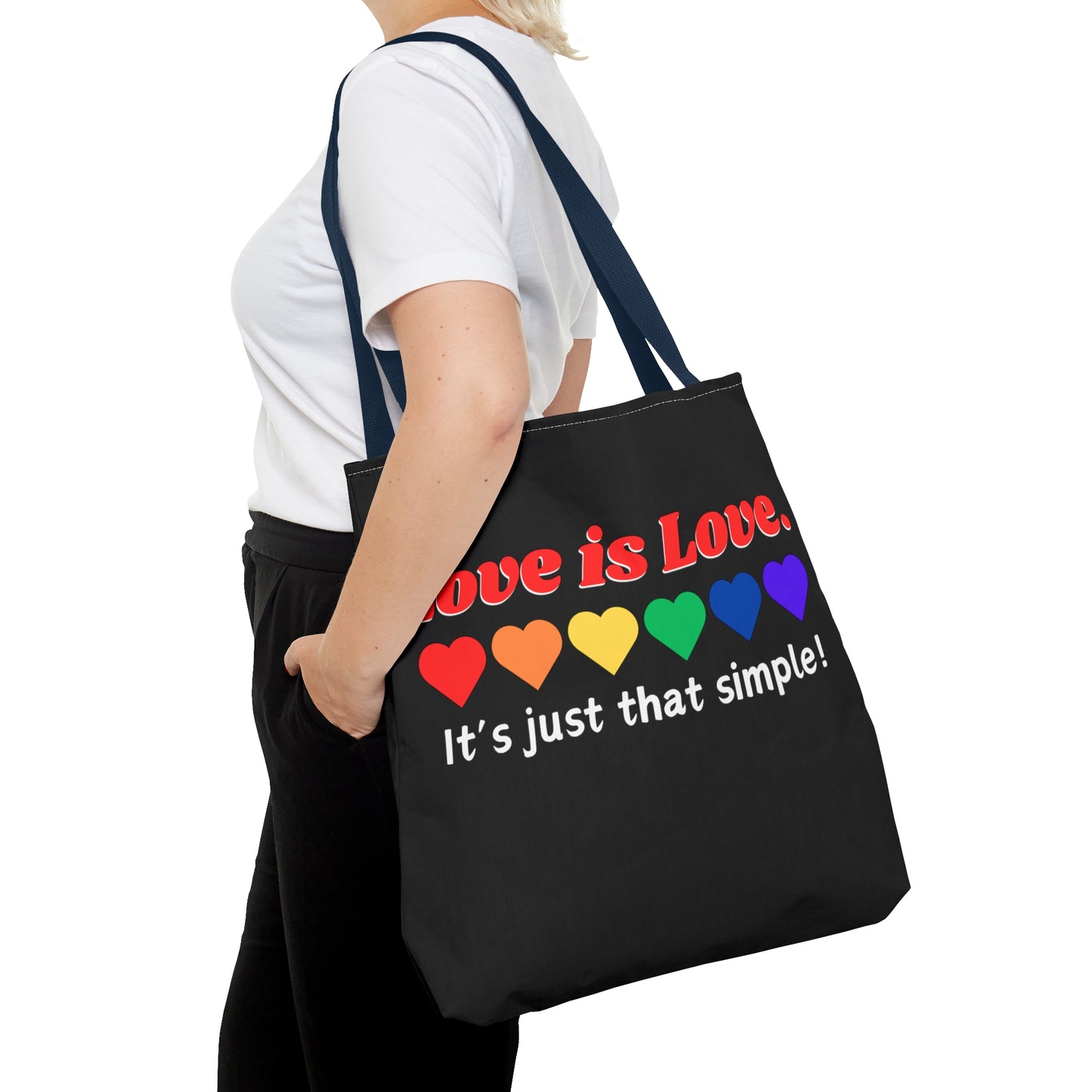 Love is Love Tote Bag (AOP)