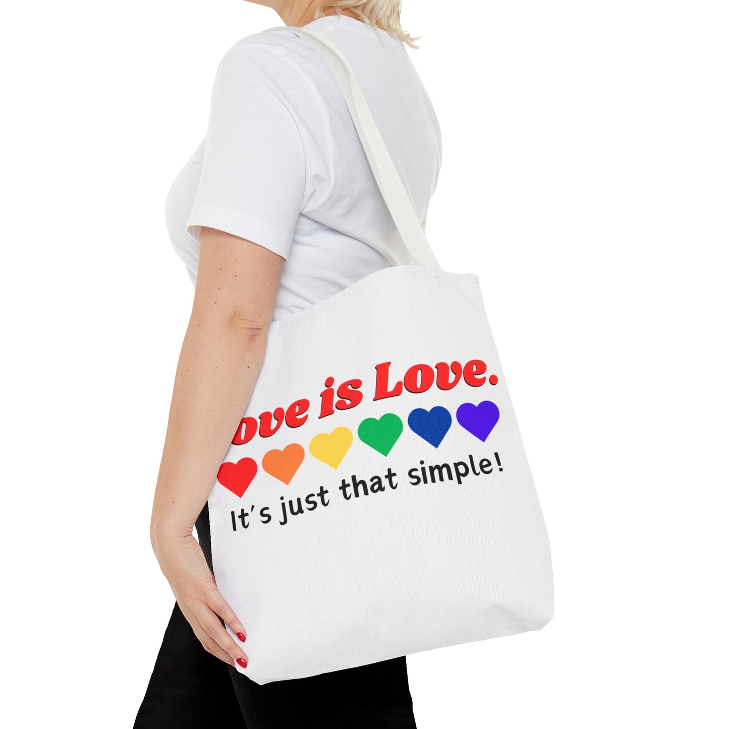 Love is Love Tote Bag (AOP)