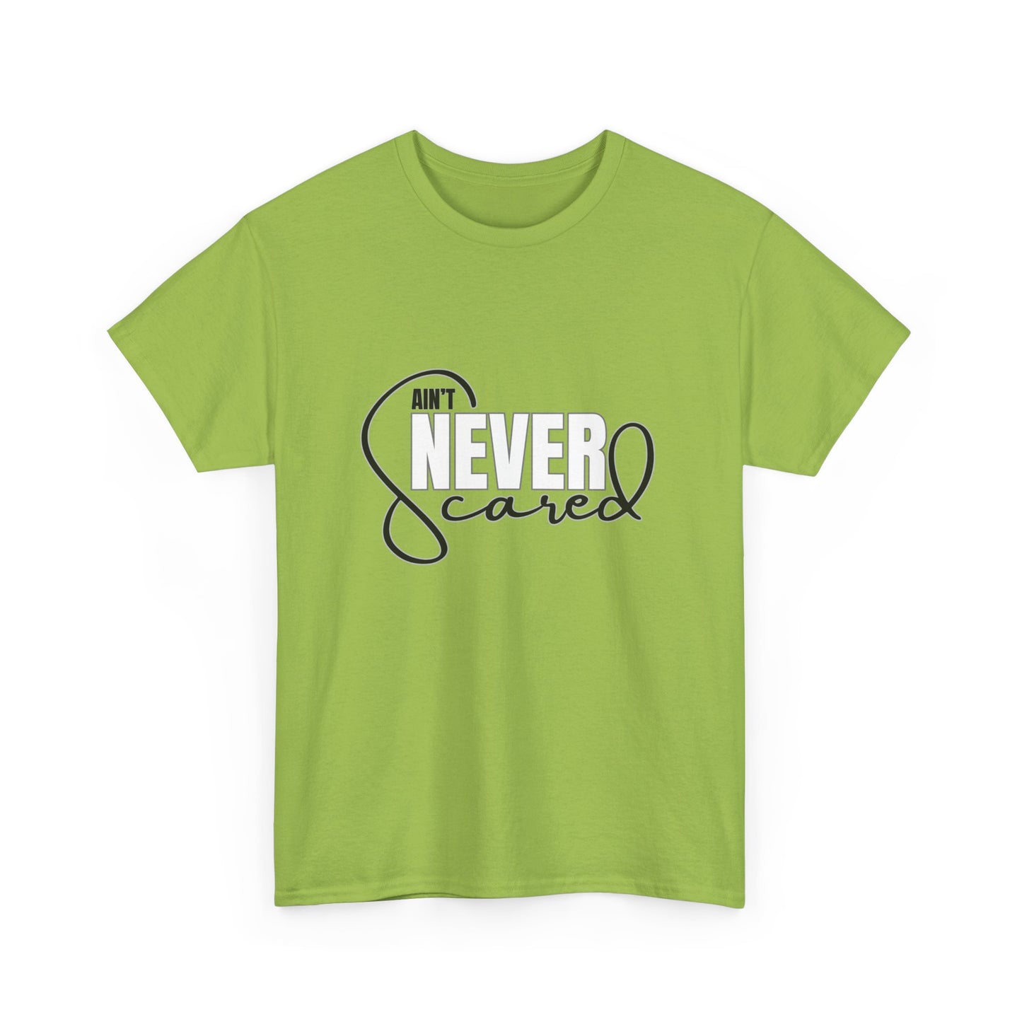 Never Scared Unisex Heavy Cotton Tee