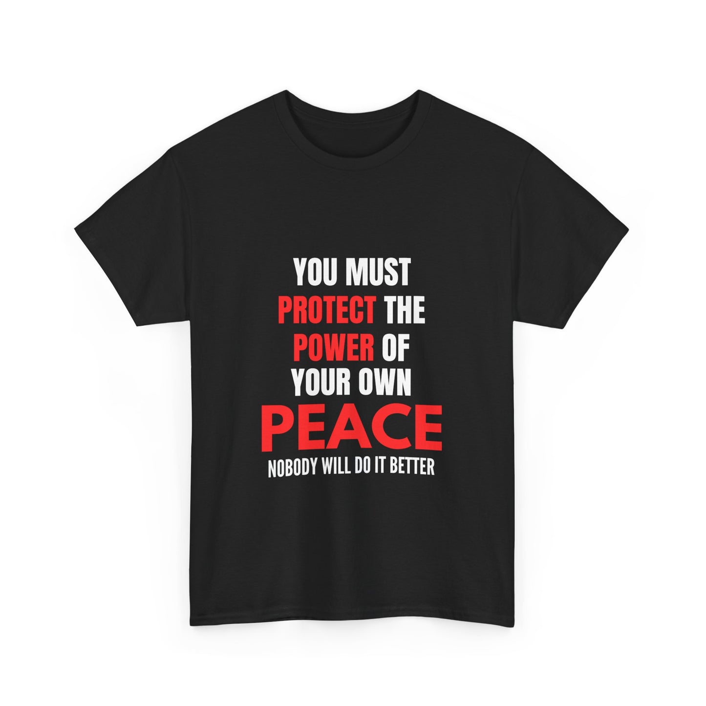 Protect Your Peace Unisex Heavy Cotton Tee