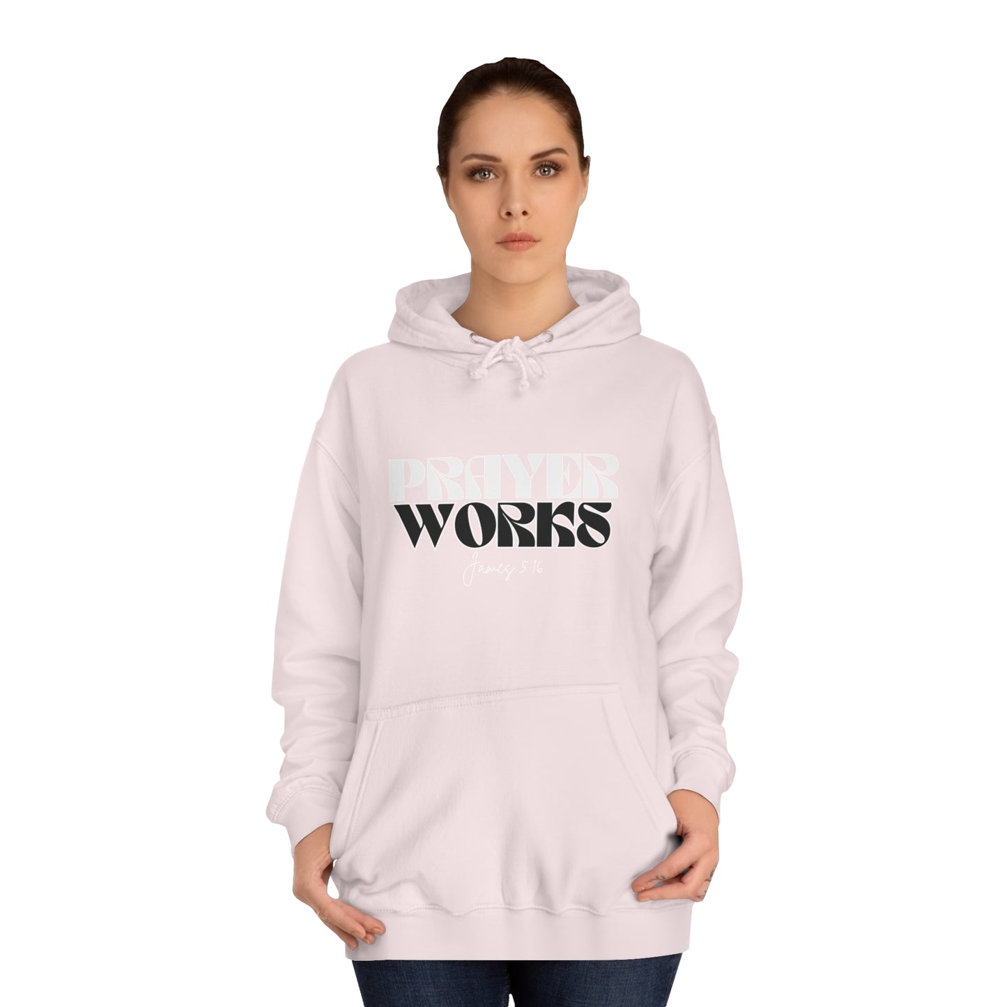 Prayer Works Unisex College Hoodie