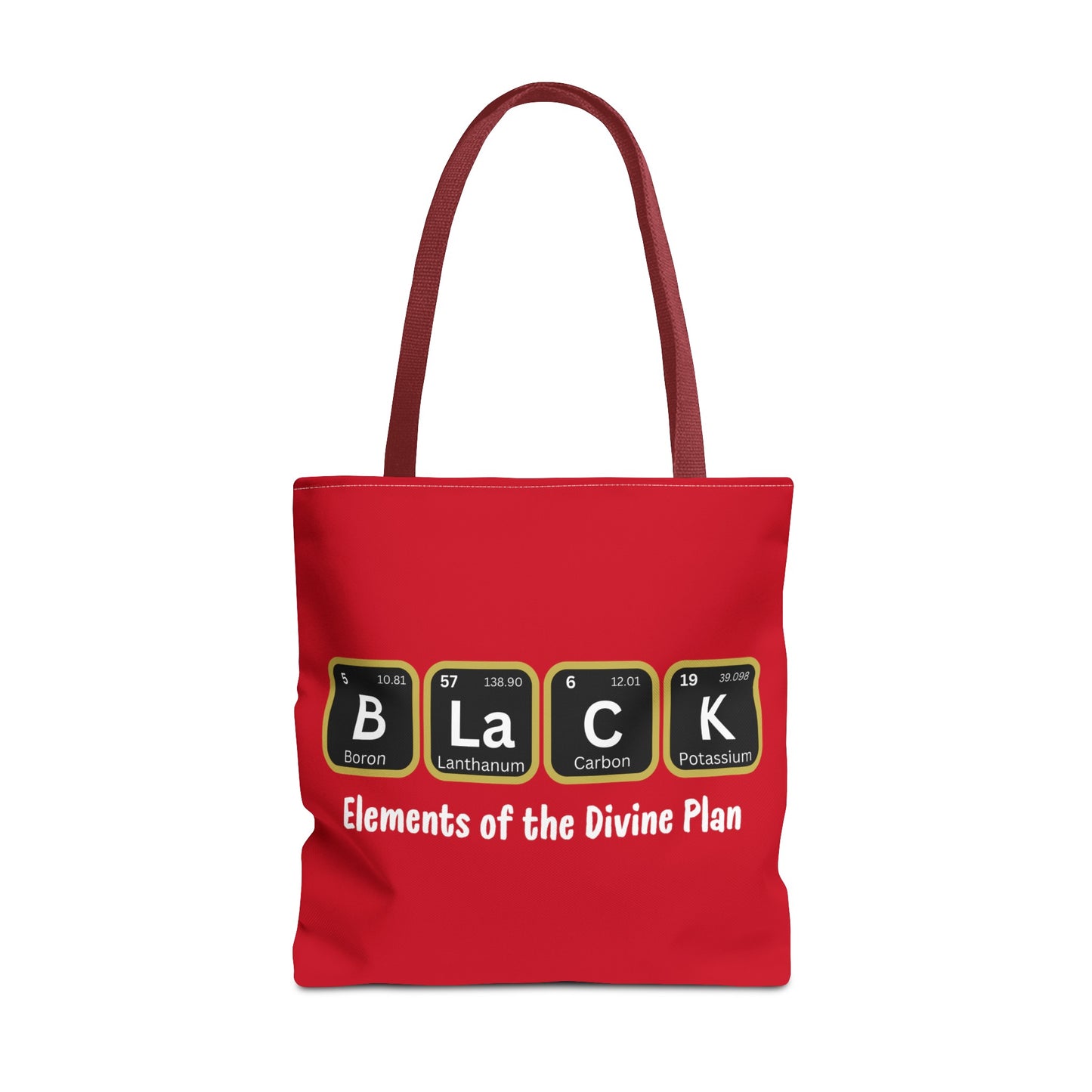 BLACK Elements Tote Bag (AOP)