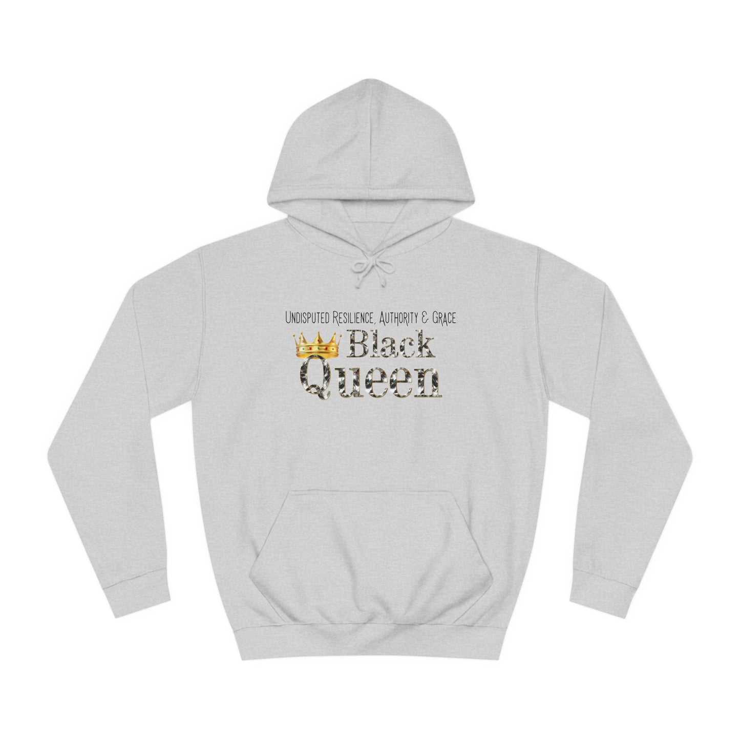 Black Queen Unisex College Hoodie