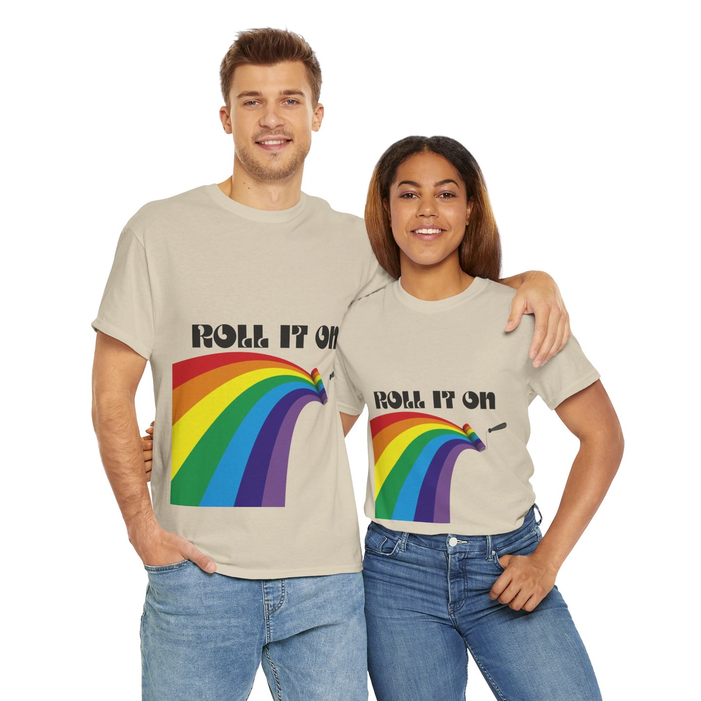 Roll It On Unisex Heavy Cotton Tee