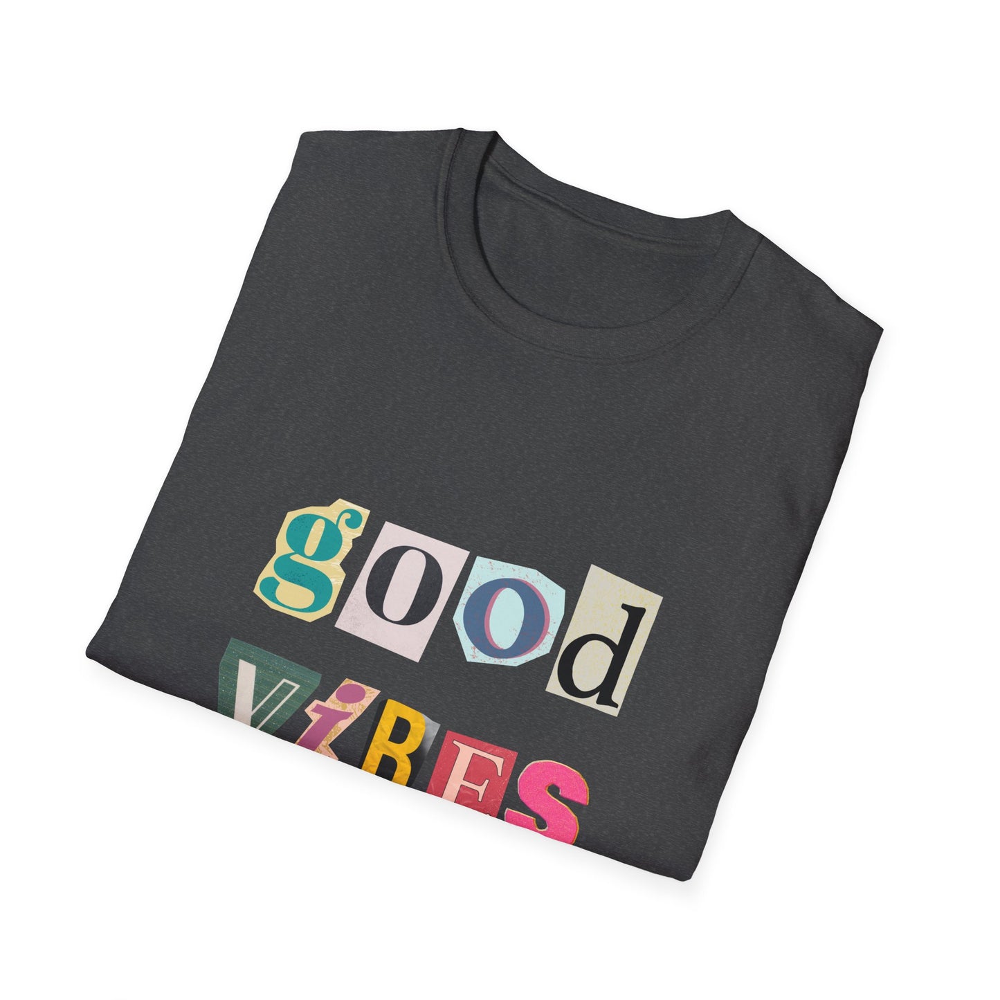Good Vibes Always Unisex Softstyle T-Shirt | Positive Message Tee