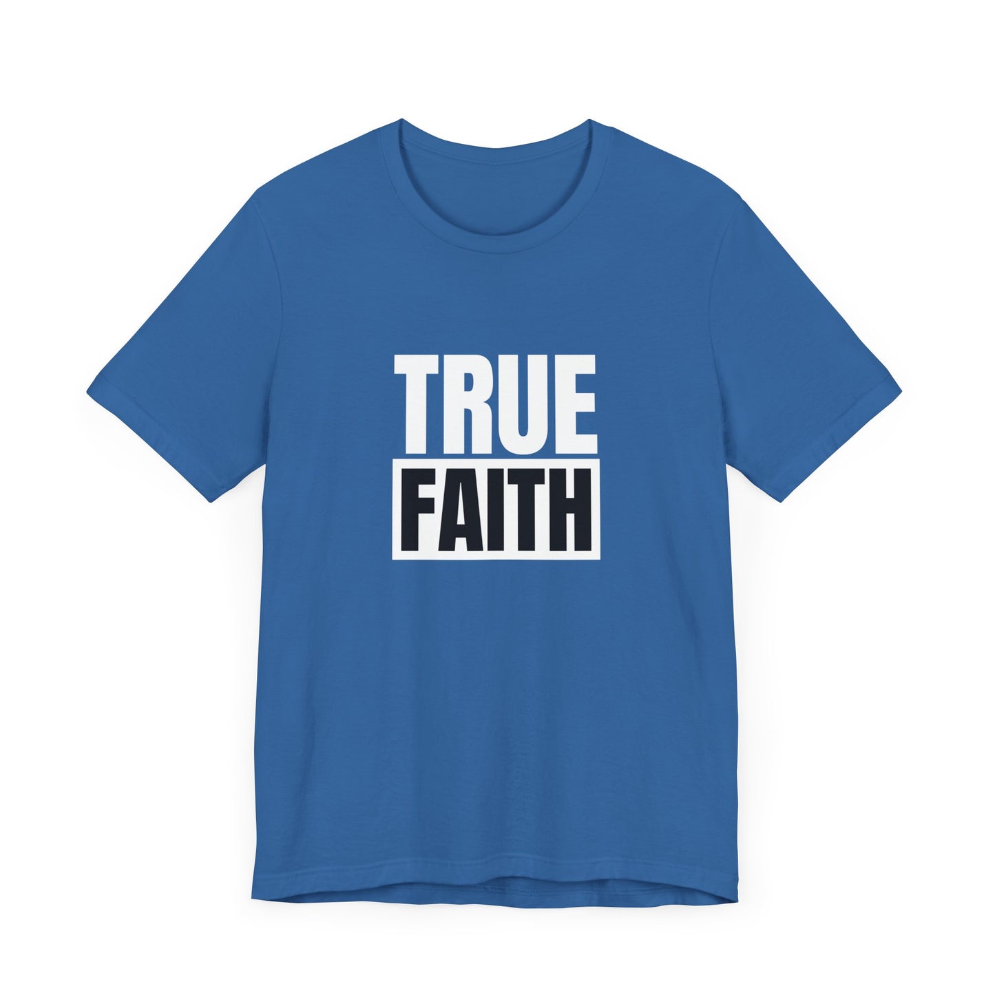 Faith Unisex Jersey Short Sleeve Tee - Inspirational T-Shirt for Everyday Wear