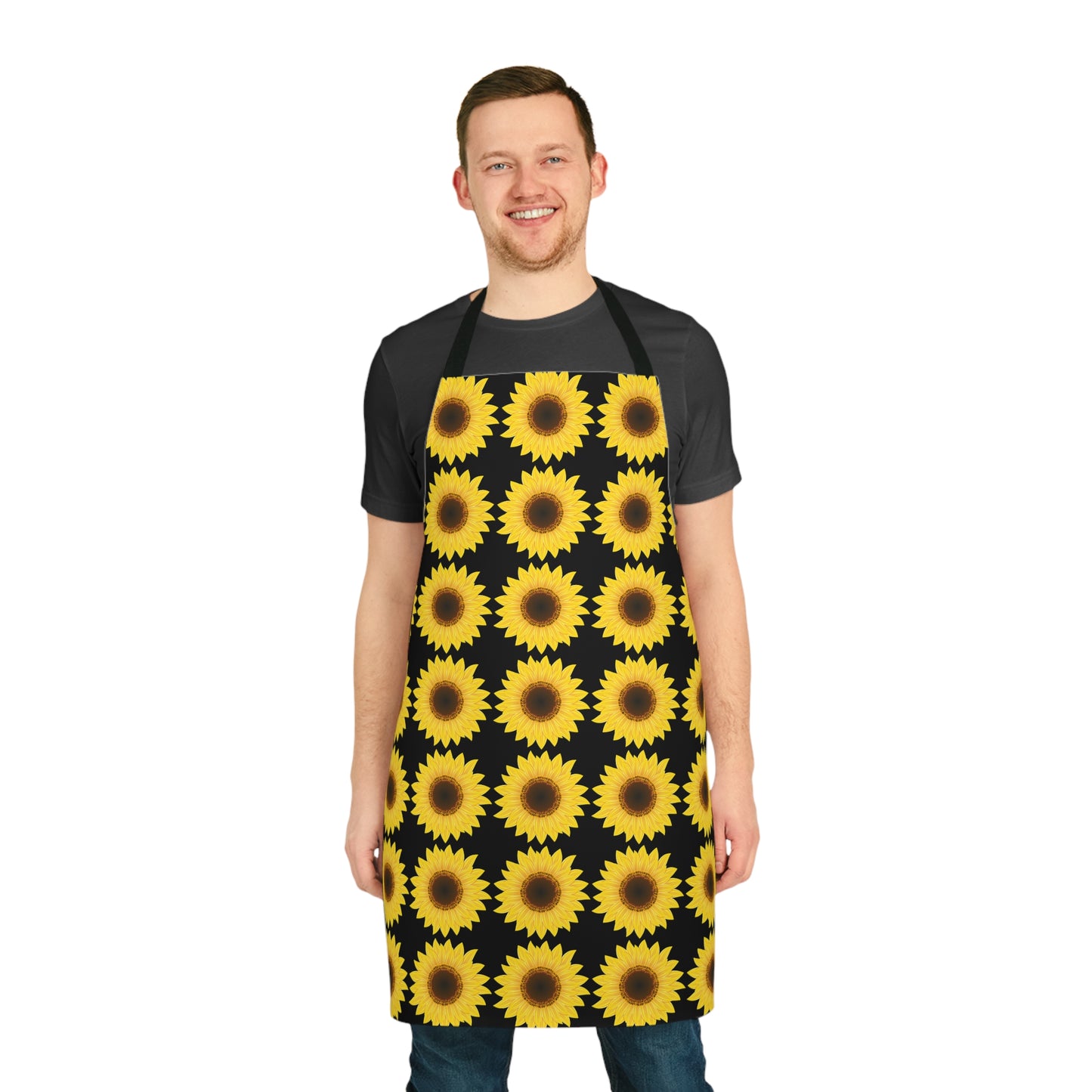 Sun Flower Apron, 5-Color Straps (AOP)