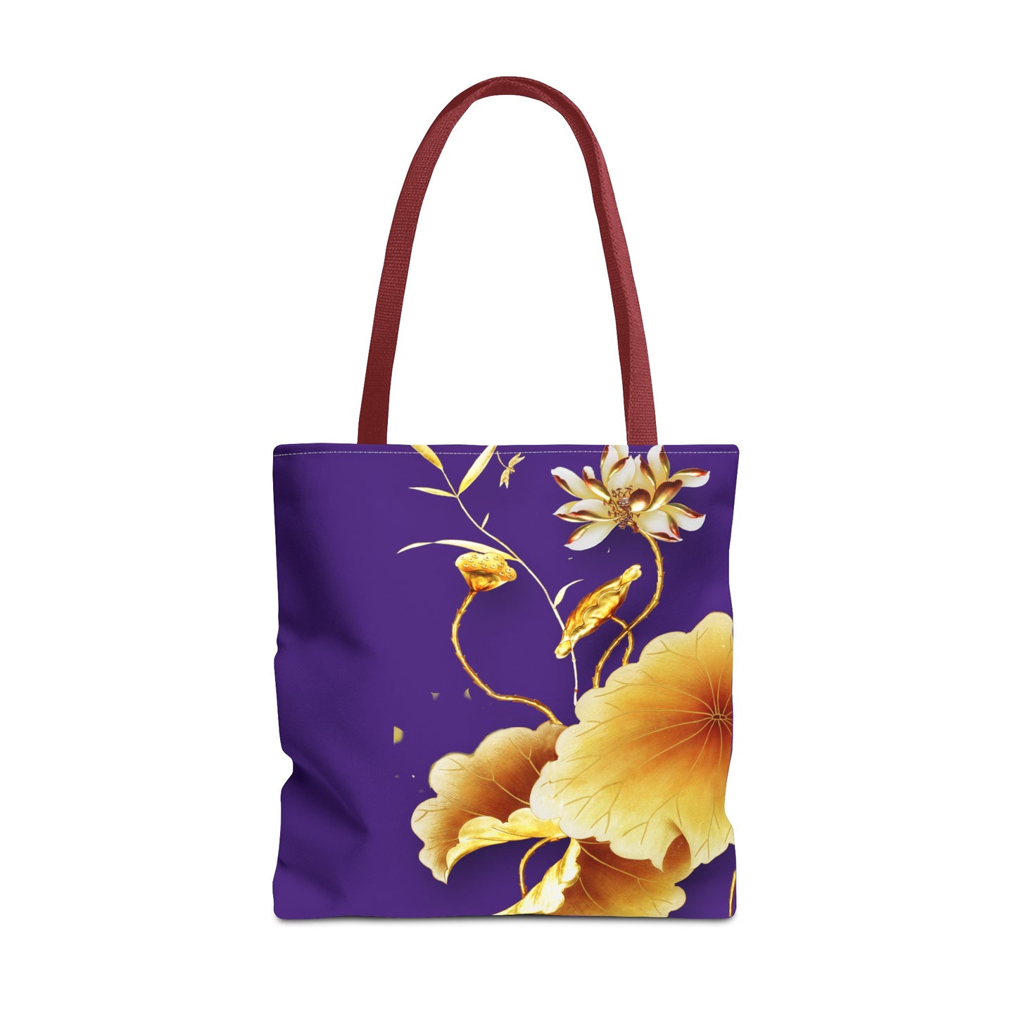 Golden Flower Tote Bag (AOP)