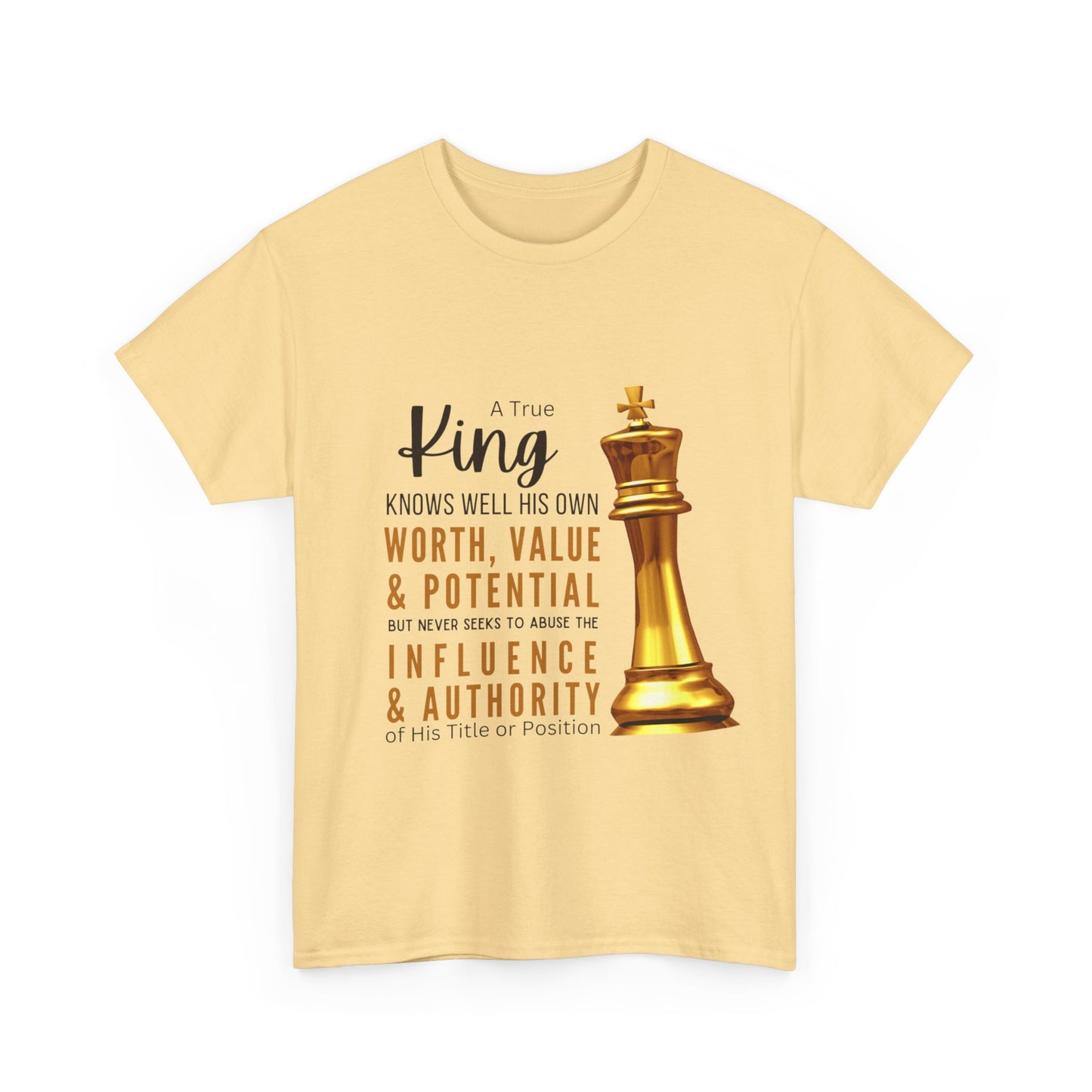 True King Unisex Heavy Cotton Tee