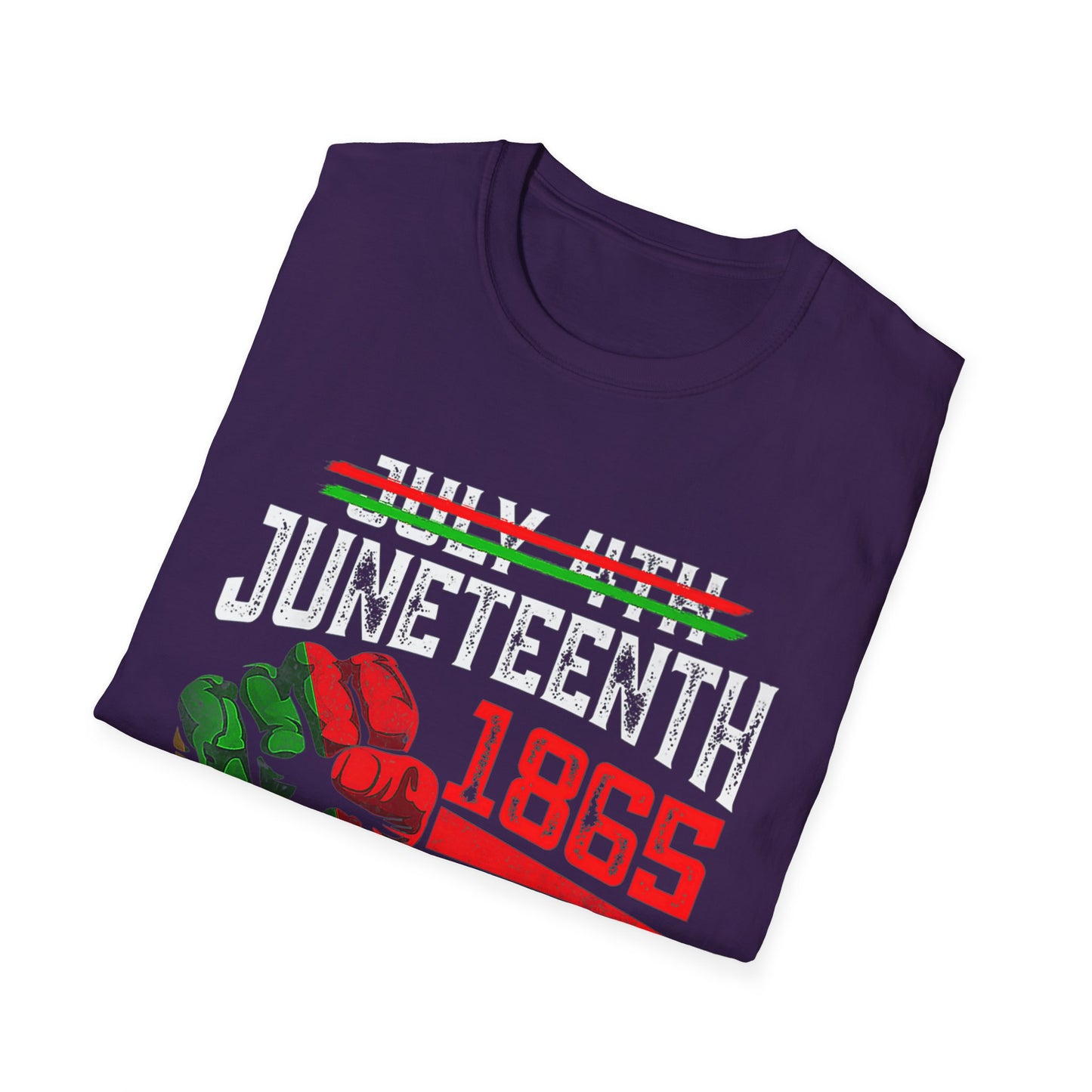 Juneteenth 1865 Unisex Softstyle T-Shirt
