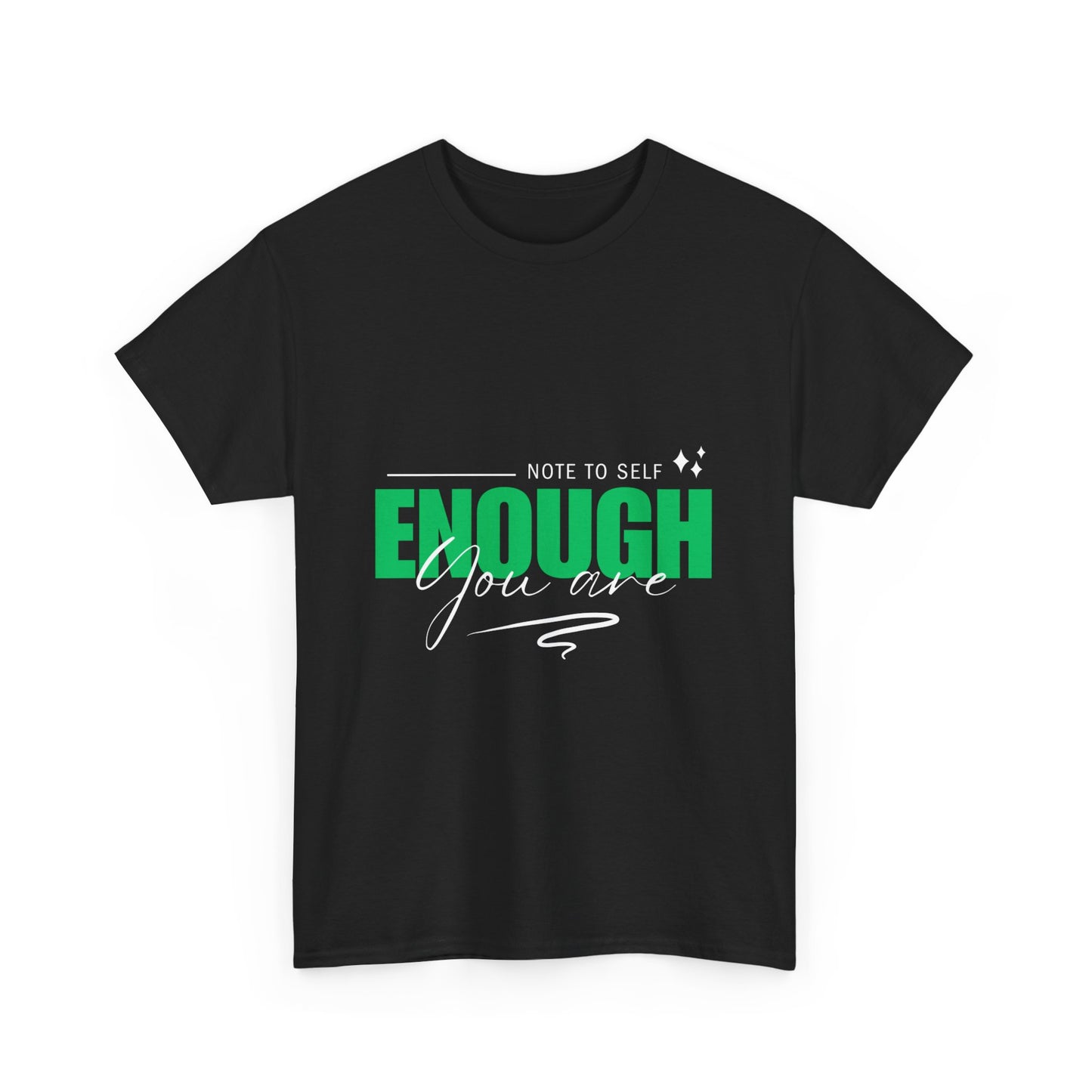 Enough Unisex Heavy Cotton Tee