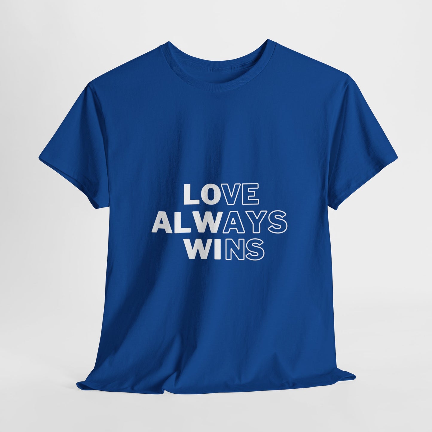 Love Wins Unisex Heavy Cotton Tee