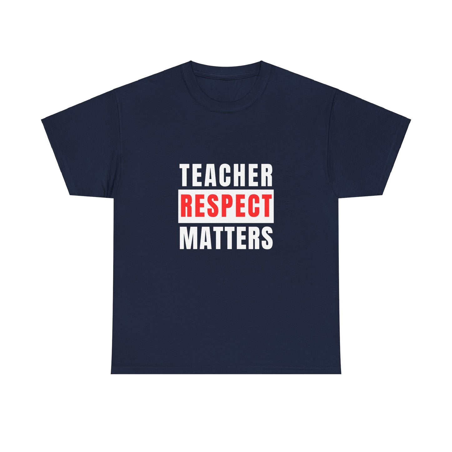 Teachers Matter Unisex Heavy Cotton Tee