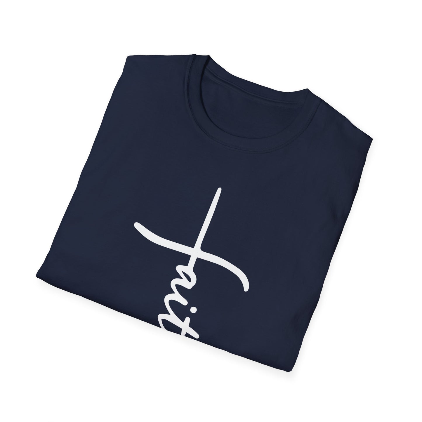 Faith Cross Unisex Softstyle T-Shirt