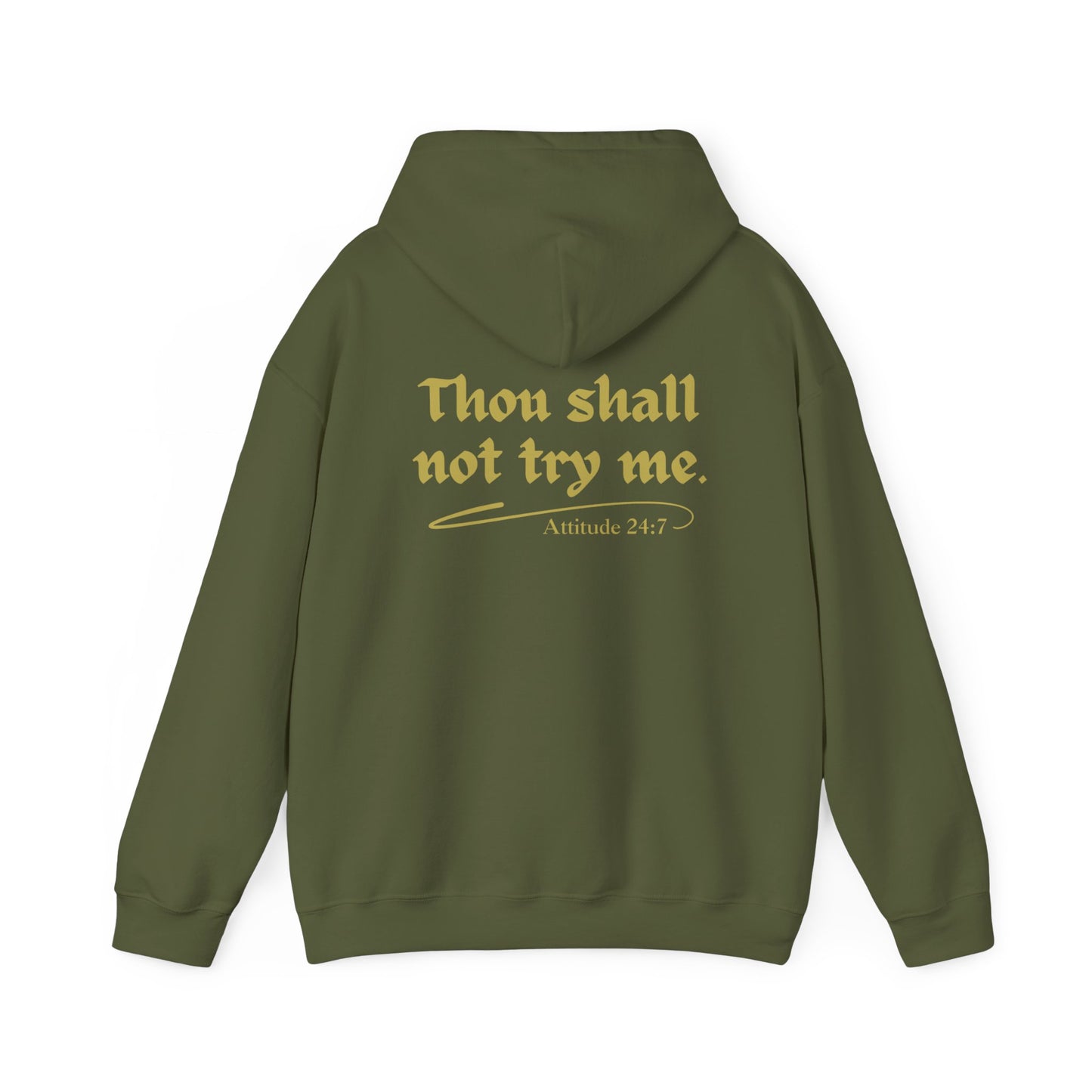 Thou Shall Not Unisex Heavy Blend™ Hooded Sweatshirt