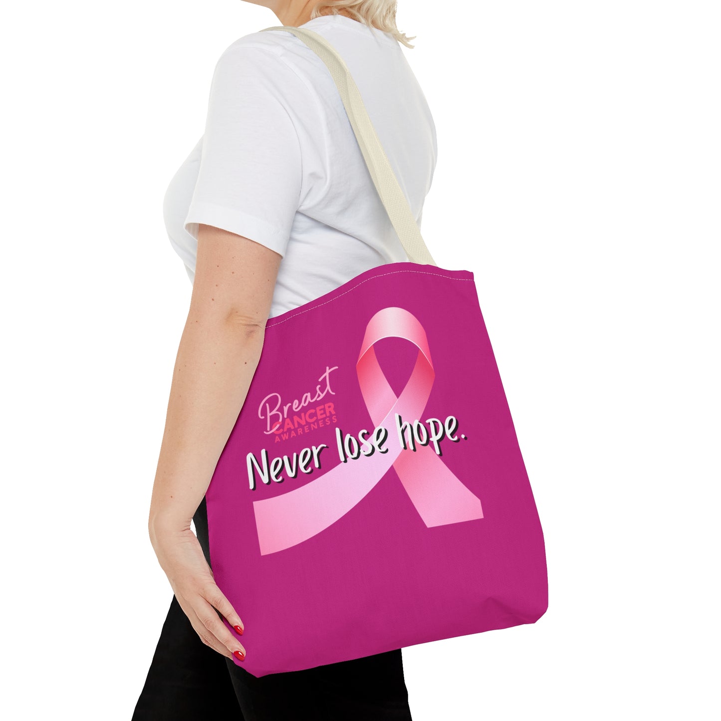 Breast Cancer Awareness Tote Bag (AOP)