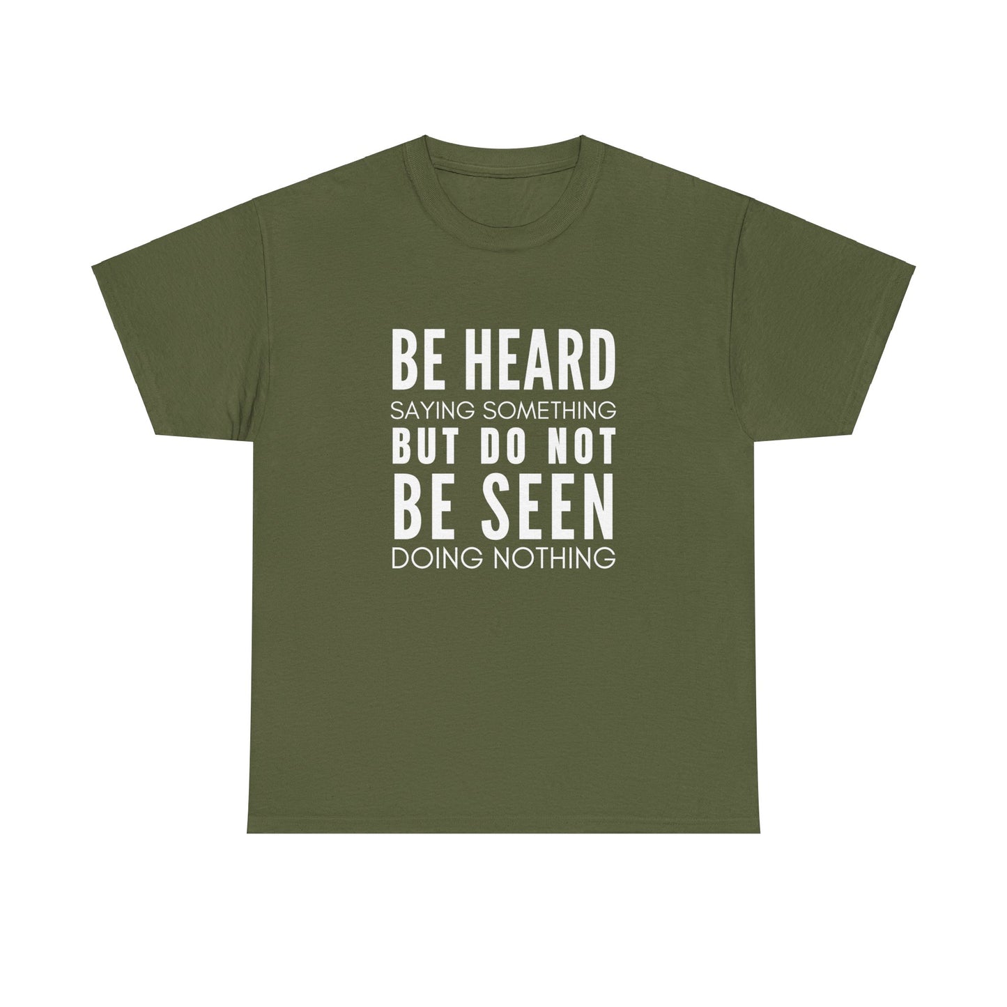 Heard Not Seen Unisex Heavy Cotton Tee