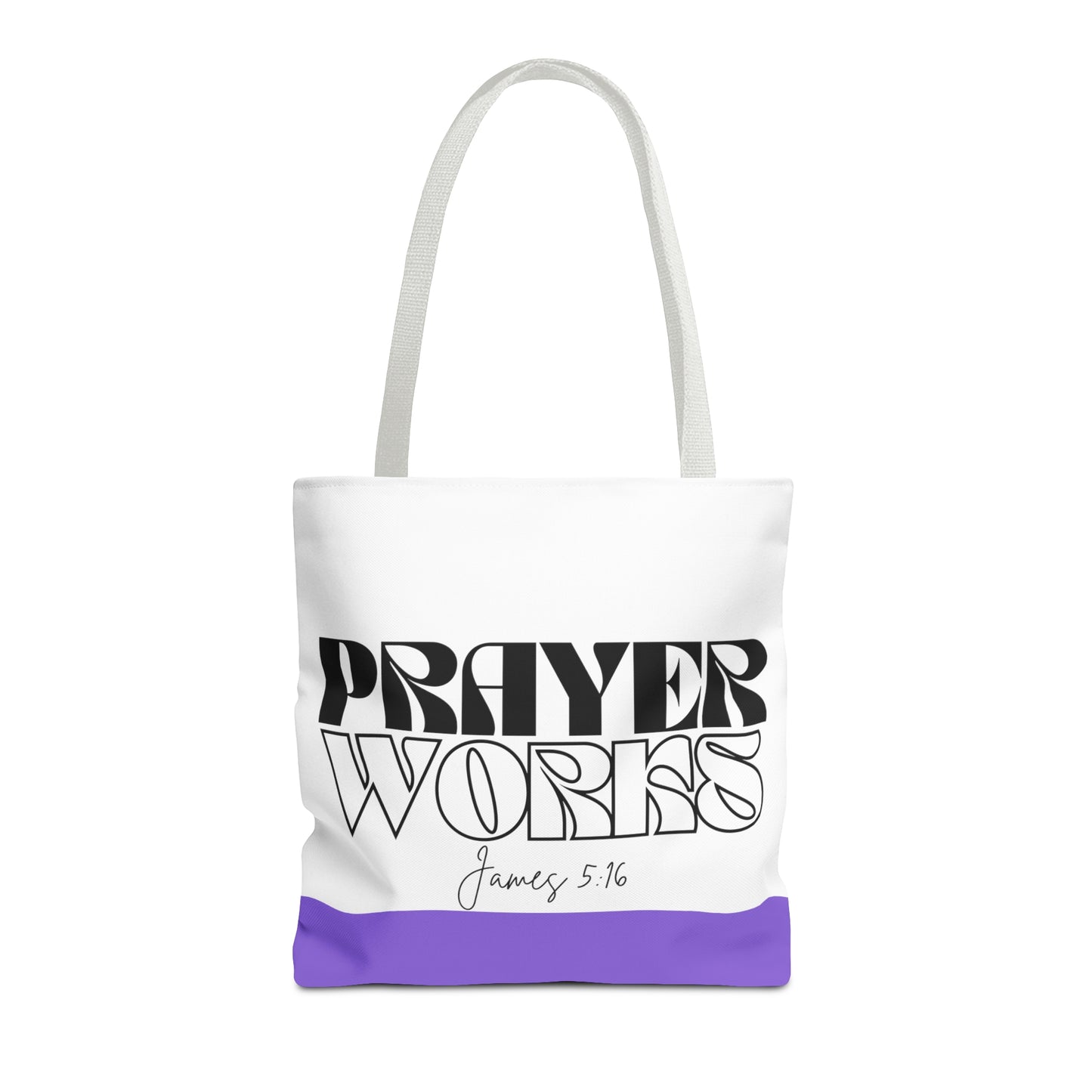 Prayer Works Tote Bag (AOP)