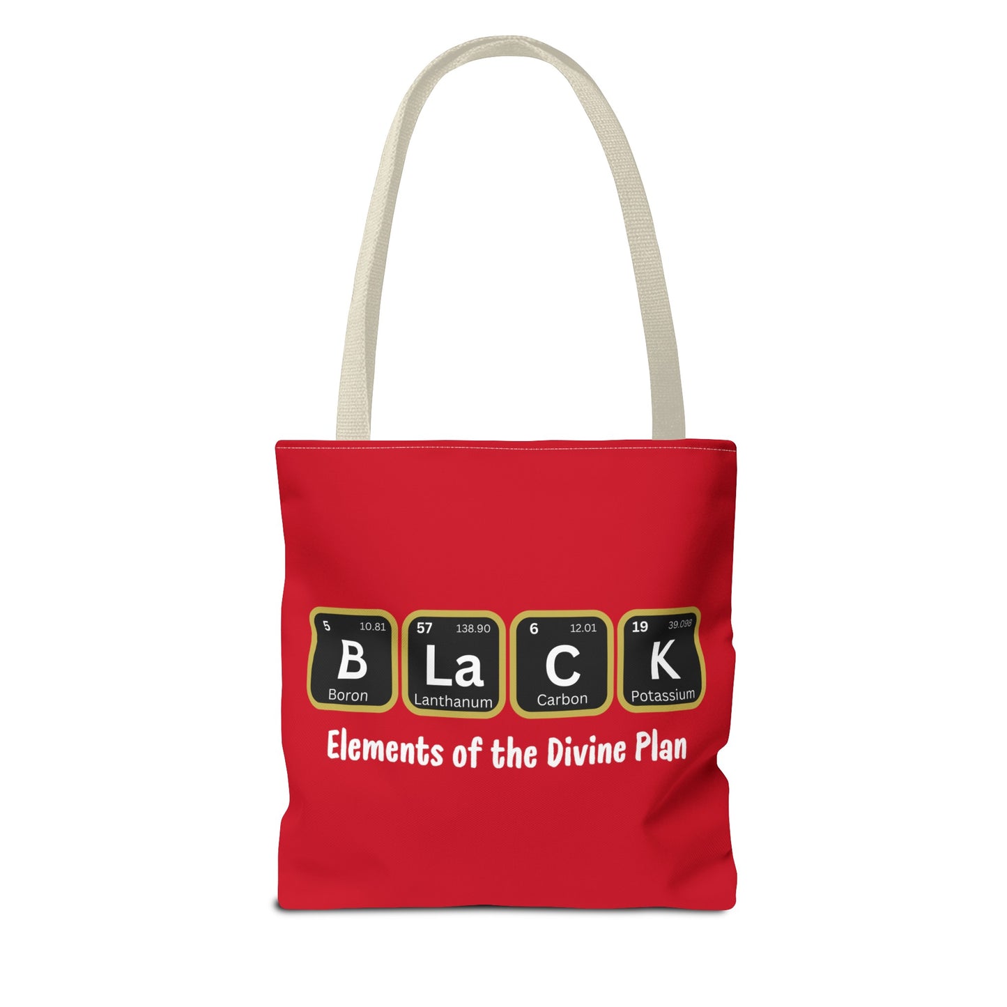 BLACK Elements Tote Bag (AOP)