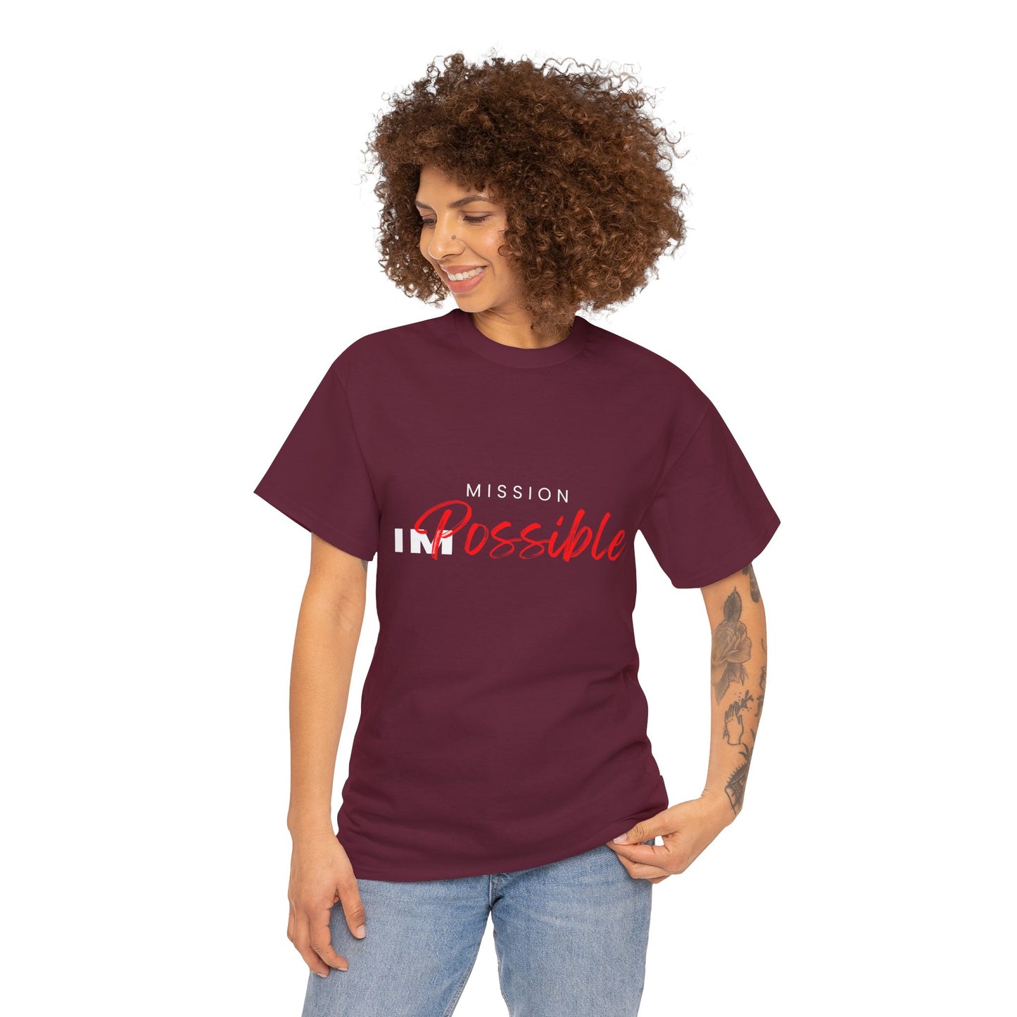 Mission IMPossible Unisex Heavy Cotton Tee