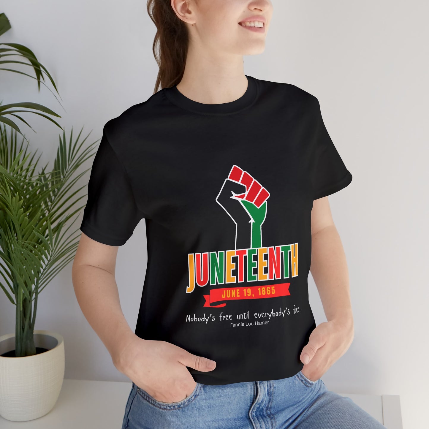 Juneteenth Unisex Jersey T-Shirt