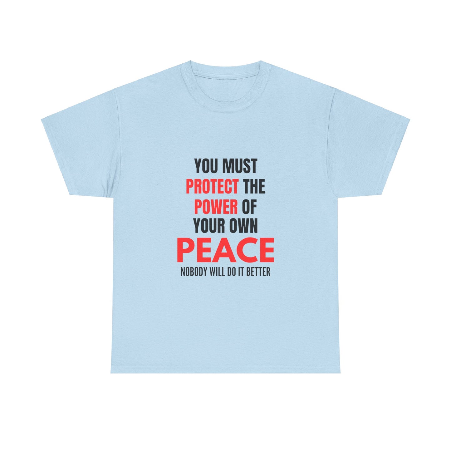 Protect Your Peace Unisex Heavy Cotton Tee