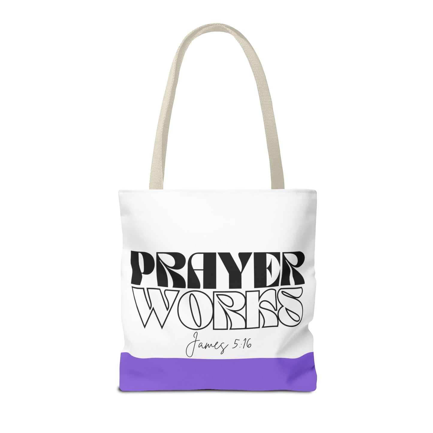 Prayer Works Tote Bag (AOP)