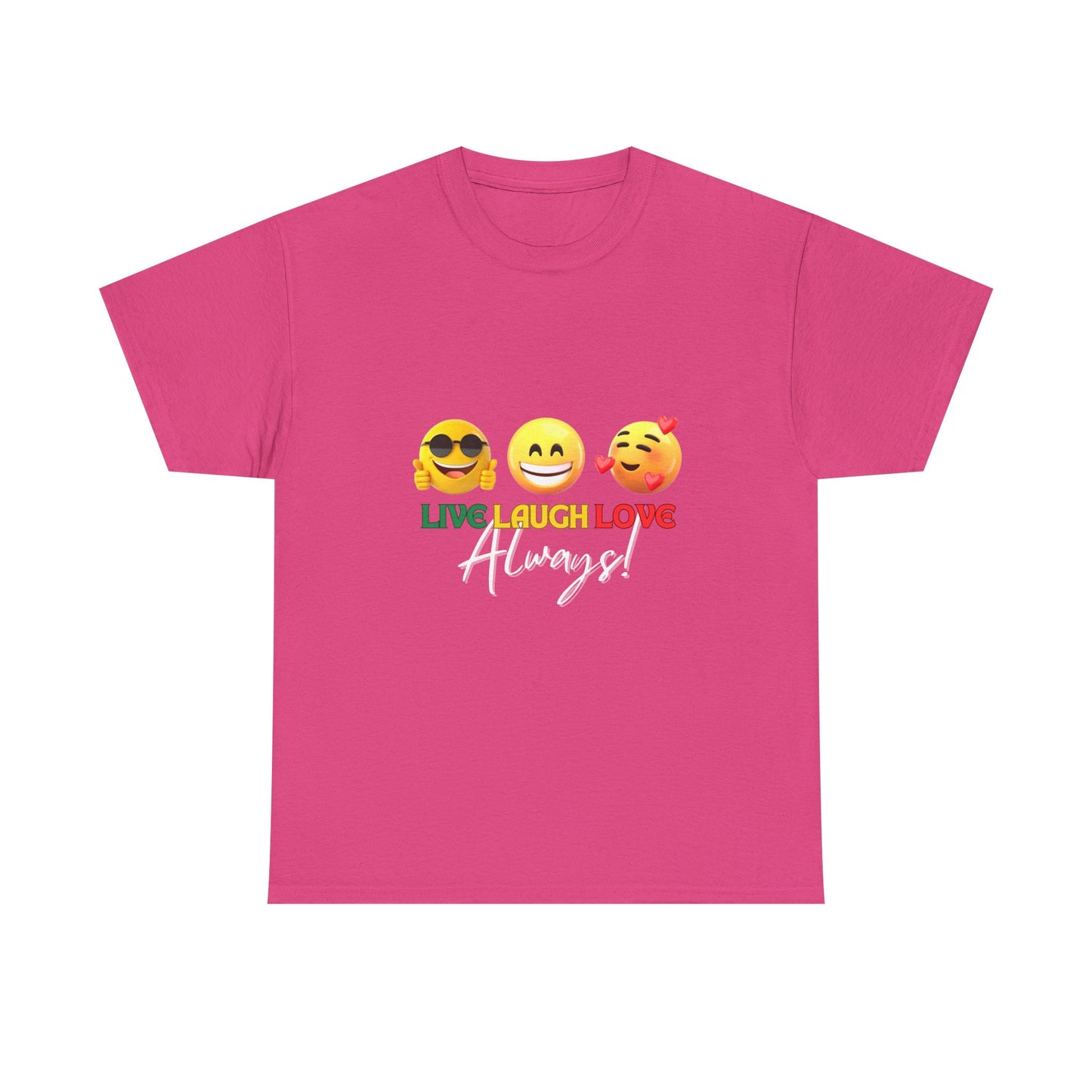 Live Laugh Love Unisex Heavy Cotton Tee