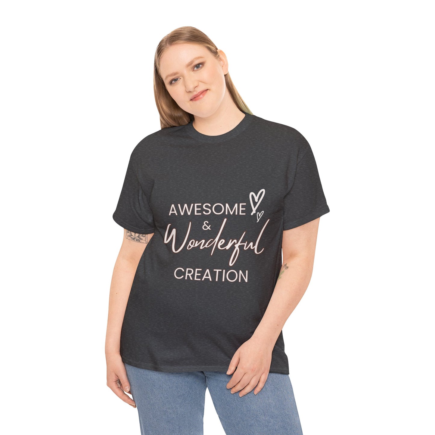 Awesome & Wonderful Unisex Heavy Cotton Tee